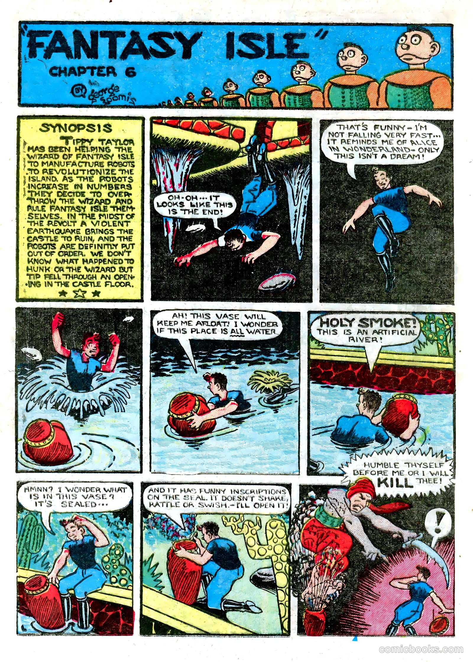 Amazing Mystery Funnies #22 — page 19 of 66