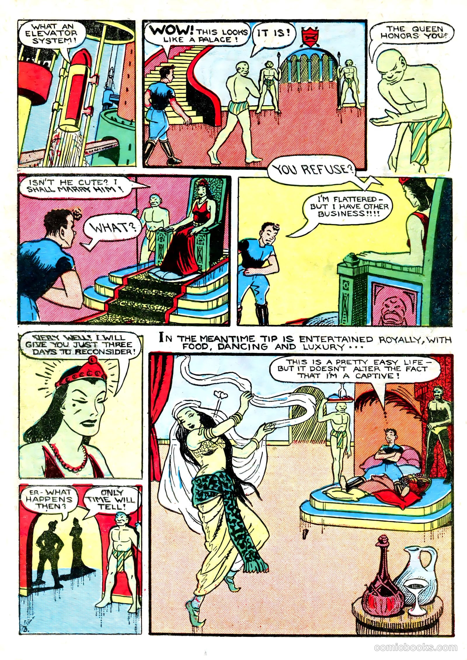 Amazing Mystery Funnies #22 — page 21 of 66