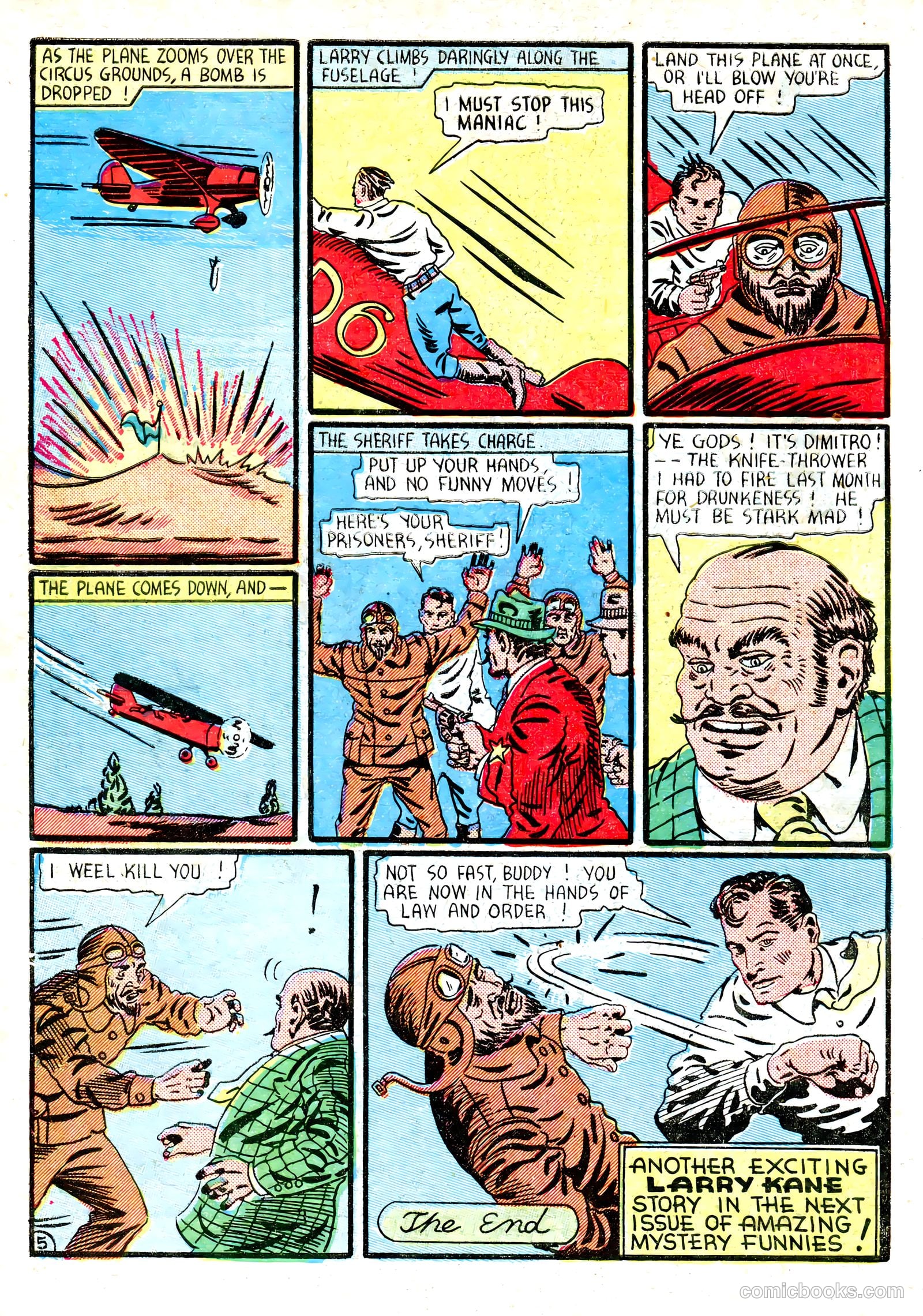 Amazing Mystery Funnies #22 — page 29 of 66