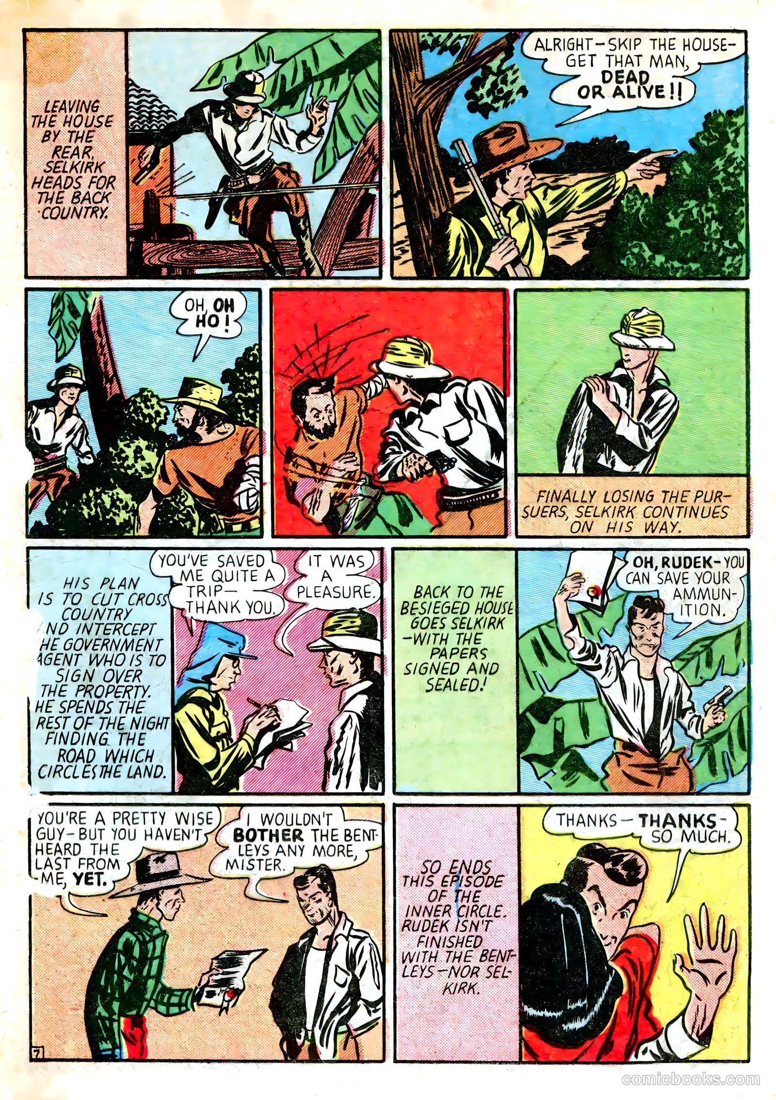 Amazing Mystery Funnies #22 — page 64 of 66