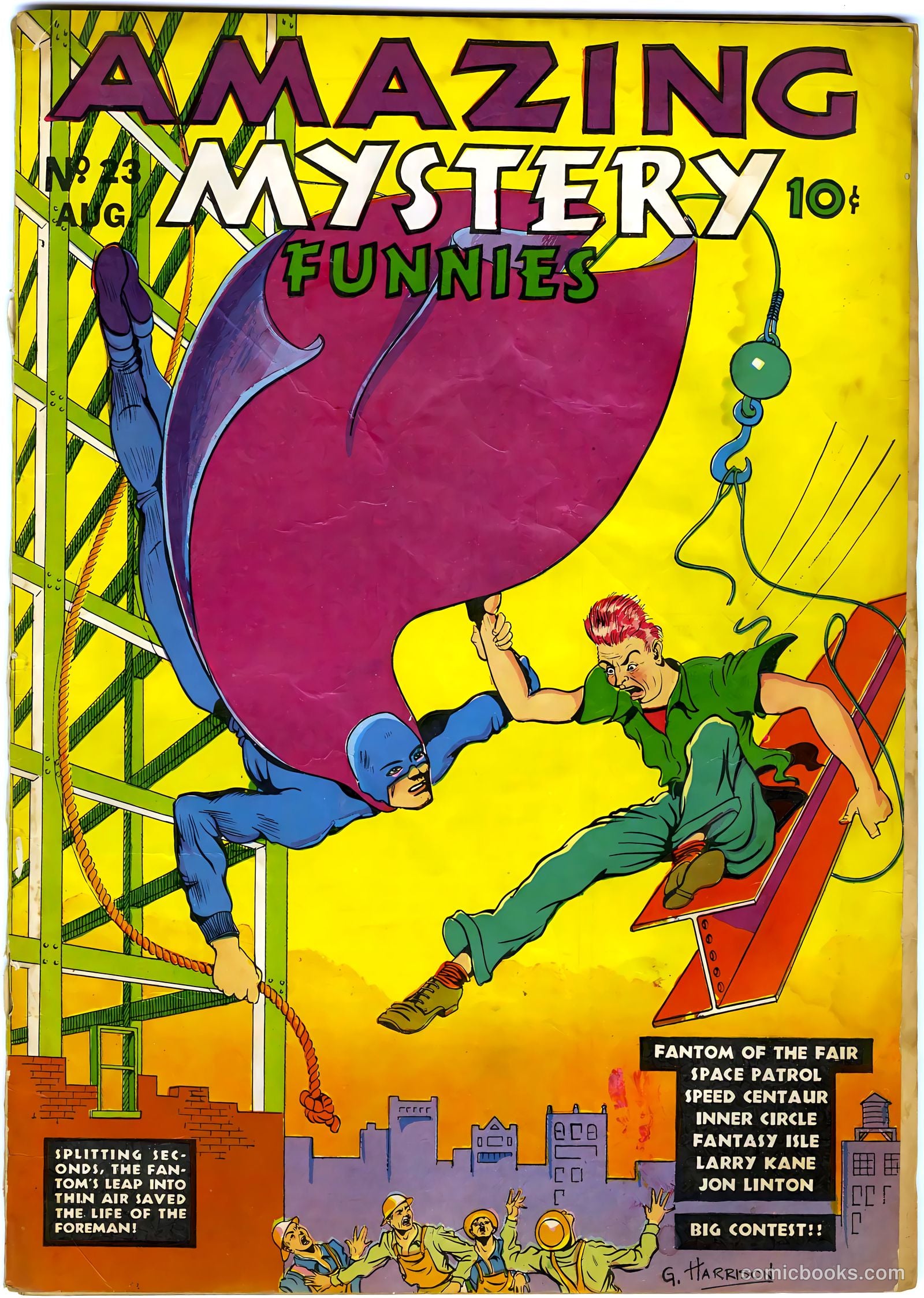 Amazing Mystery Funnies #23 — page 1 of 64