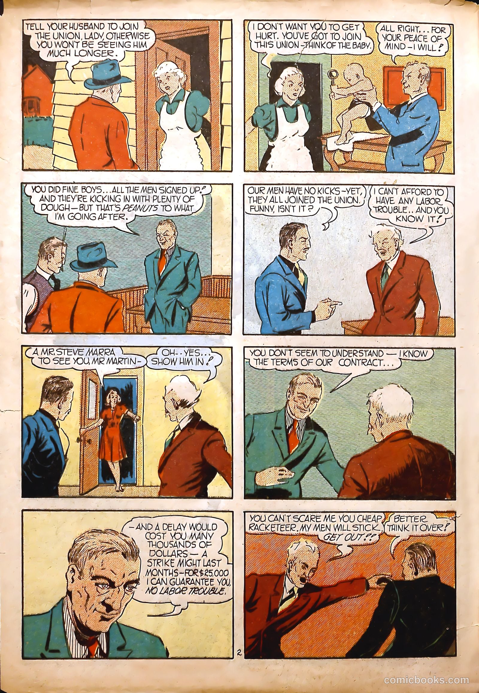Amazing Mystery Funnies #23 — page 3 of 64
