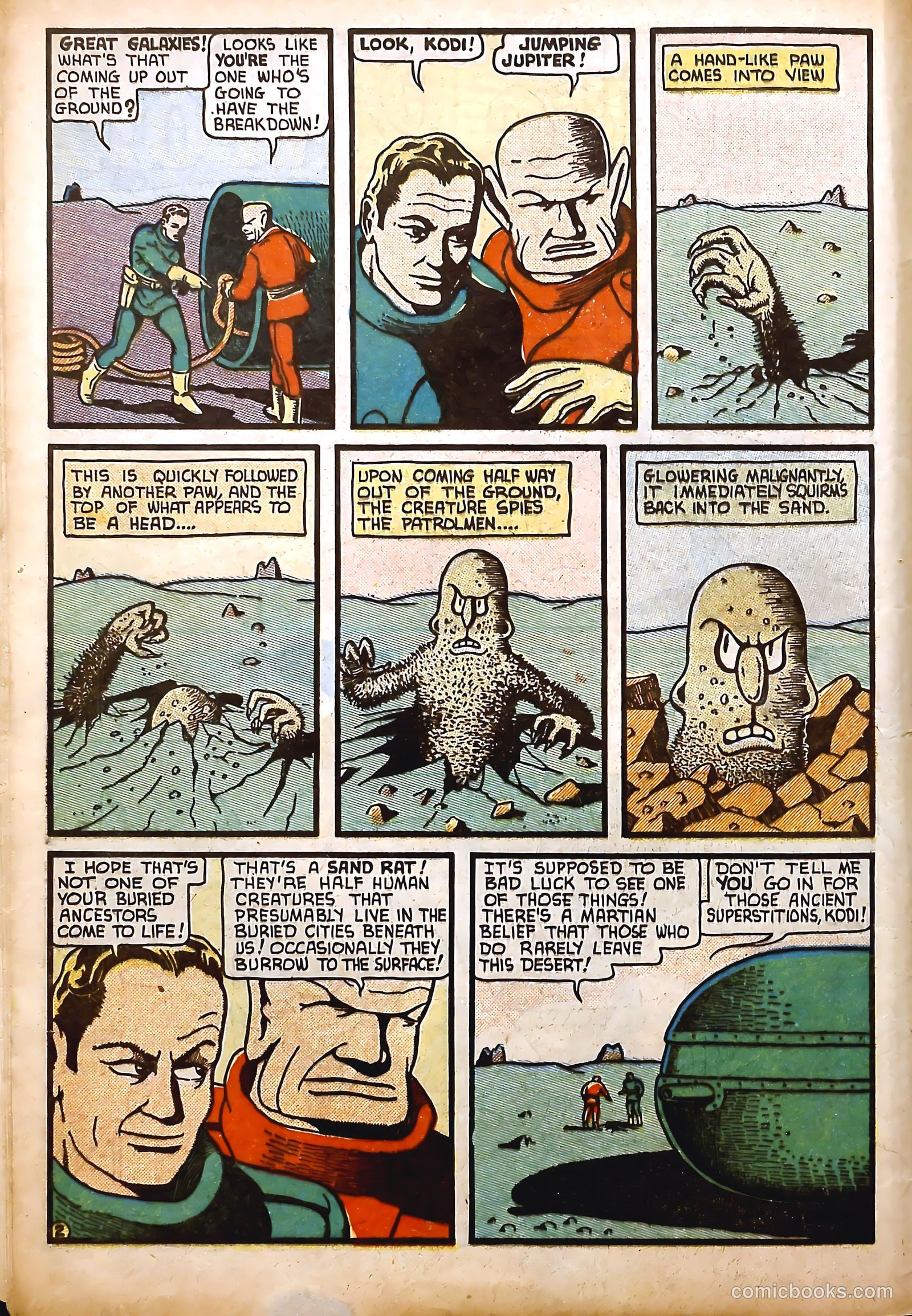 Amazing Mystery Funnies #23 — page 11 of 64