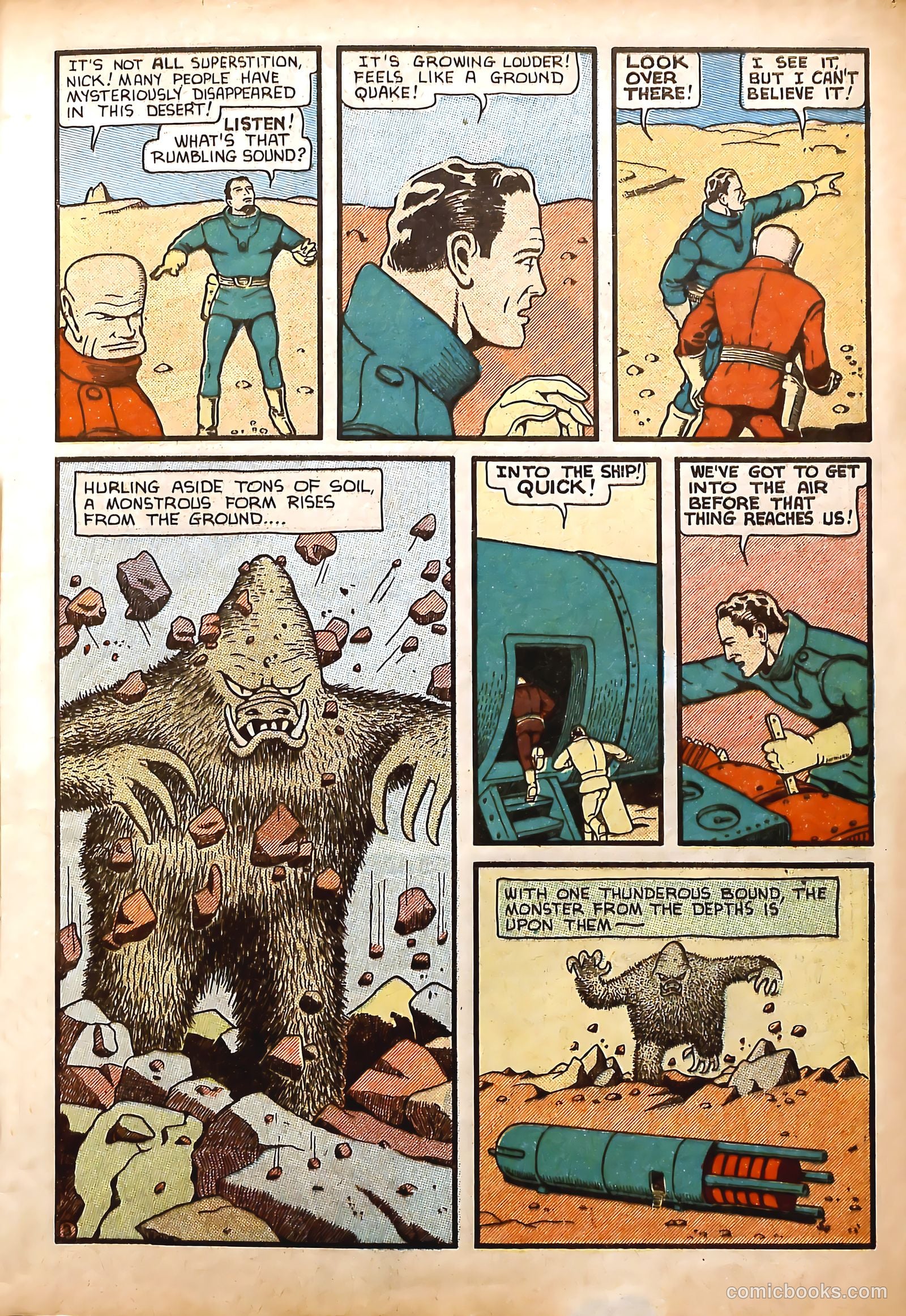 Amazing Mystery Funnies #23 — page 12 of 64