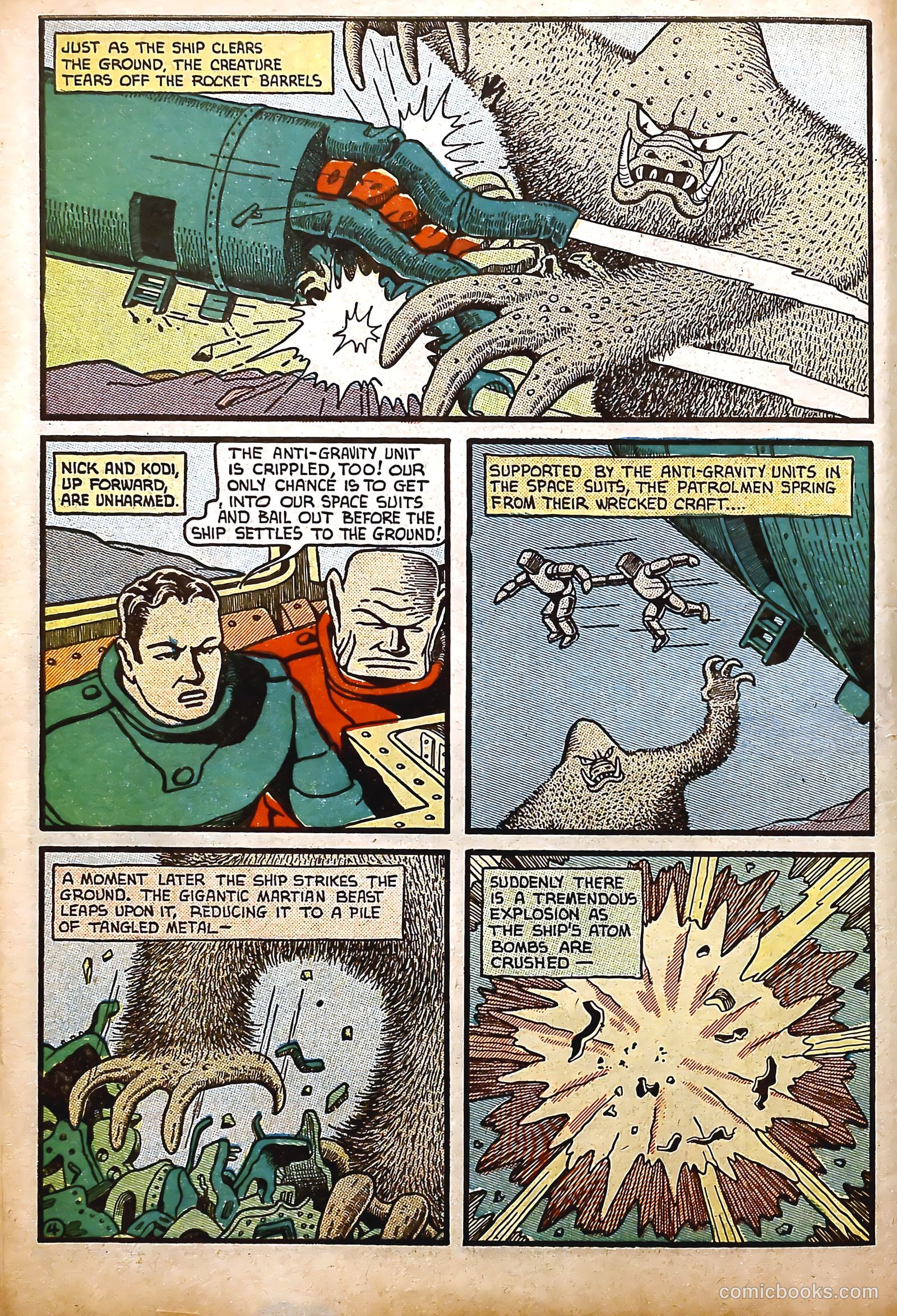 Amazing Mystery Funnies #23 — page 13 of 64