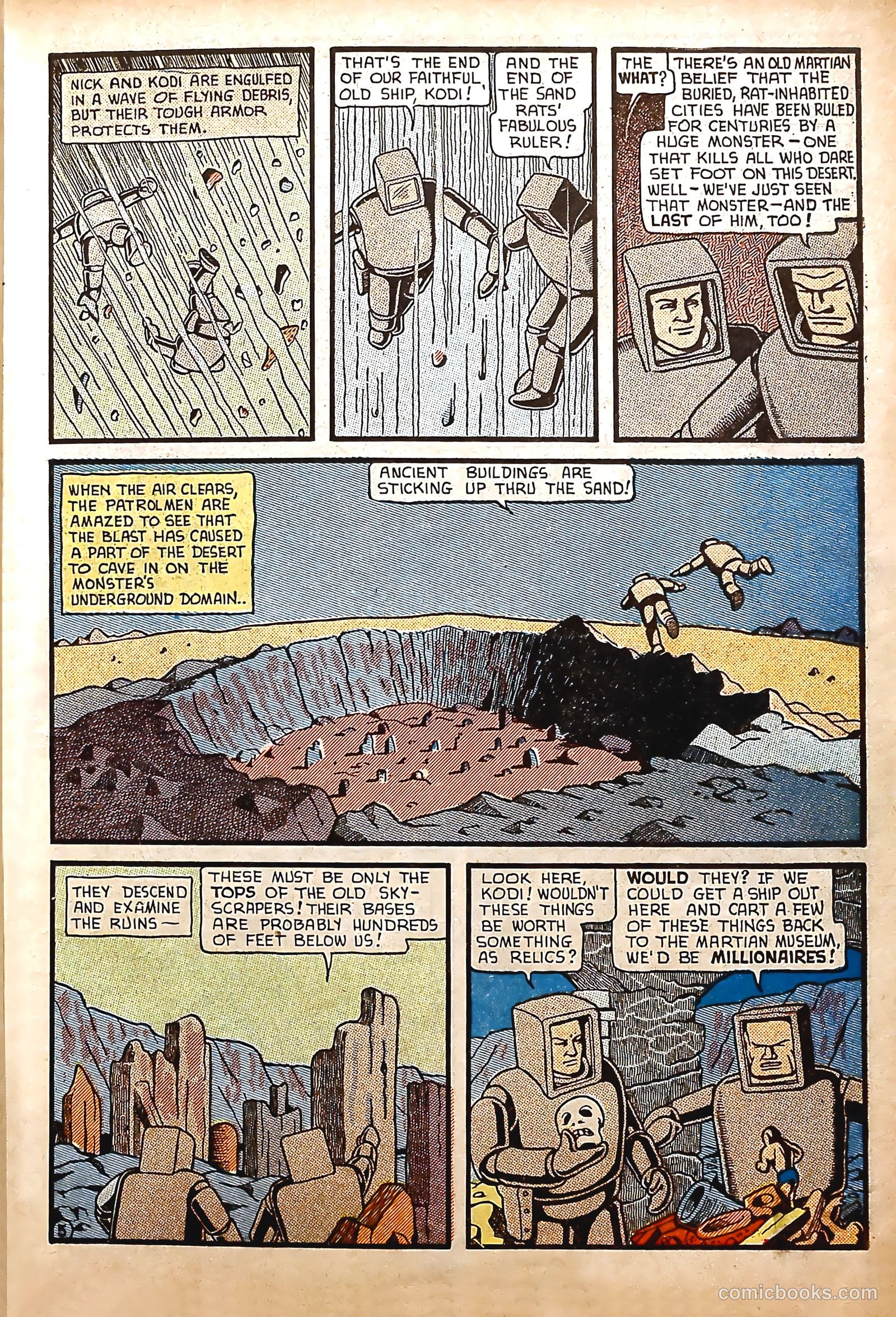 Amazing Mystery Funnies #23 — page 14 of 64