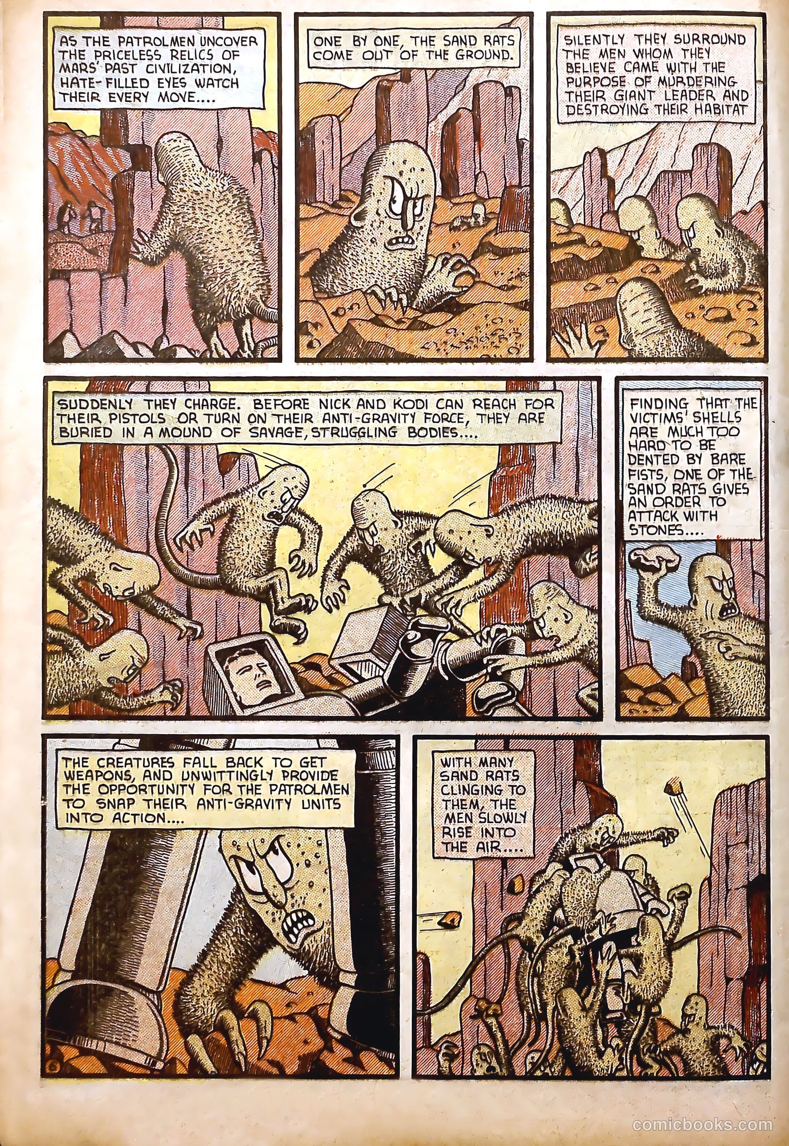 Amazing Mystery Funnies #23 — page 15 of 64