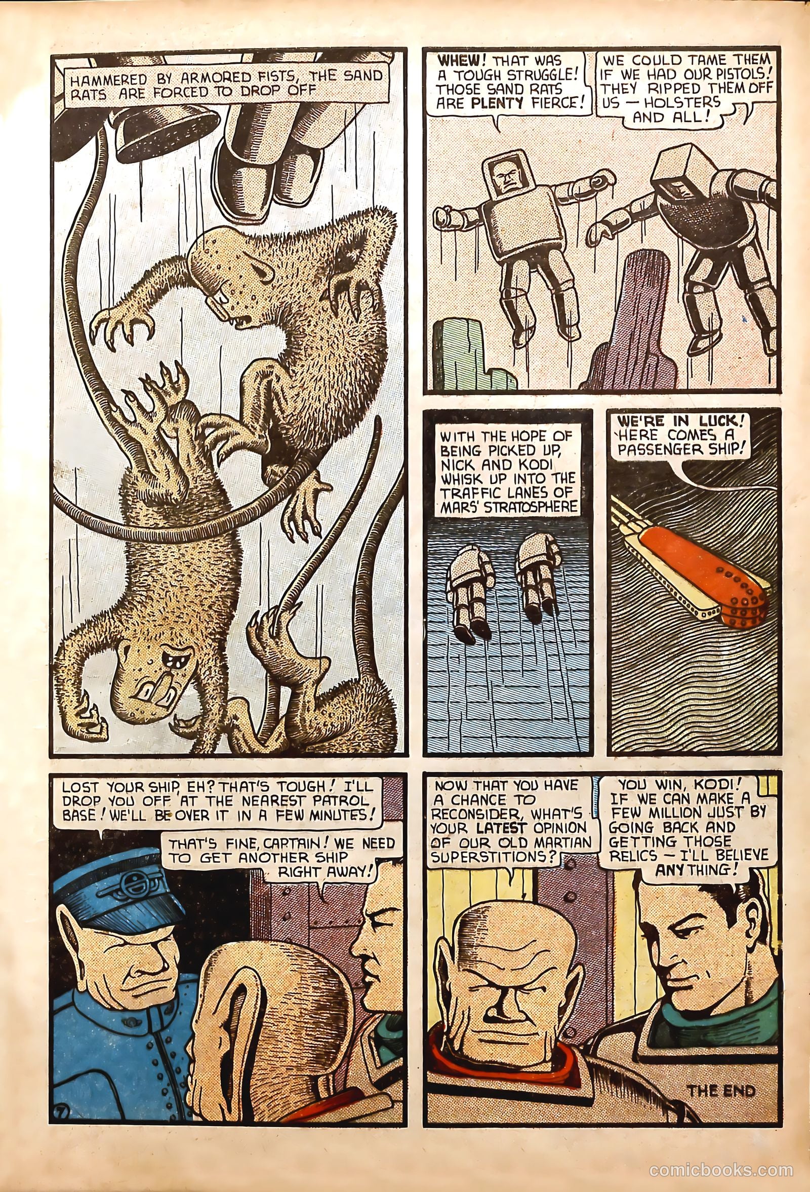 Amazing Mystery Funnies #23 — page 16 of 64