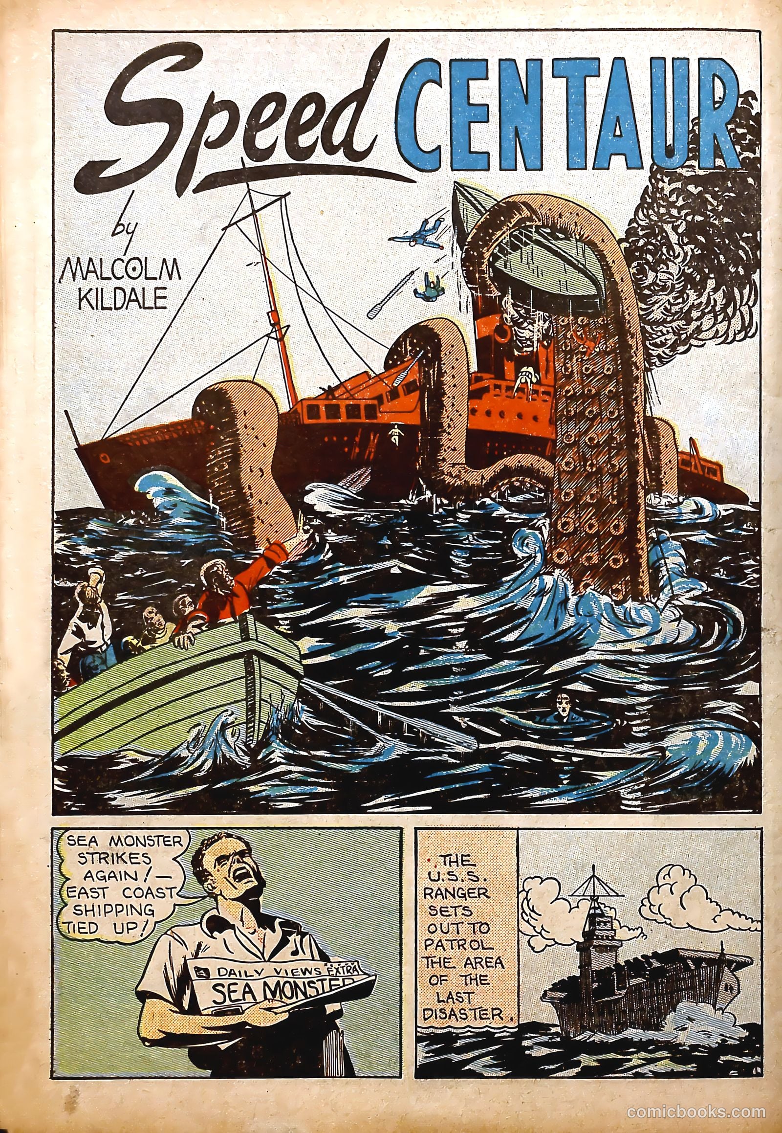 Amazing Mystery Funnies #23 — page 17 of 64