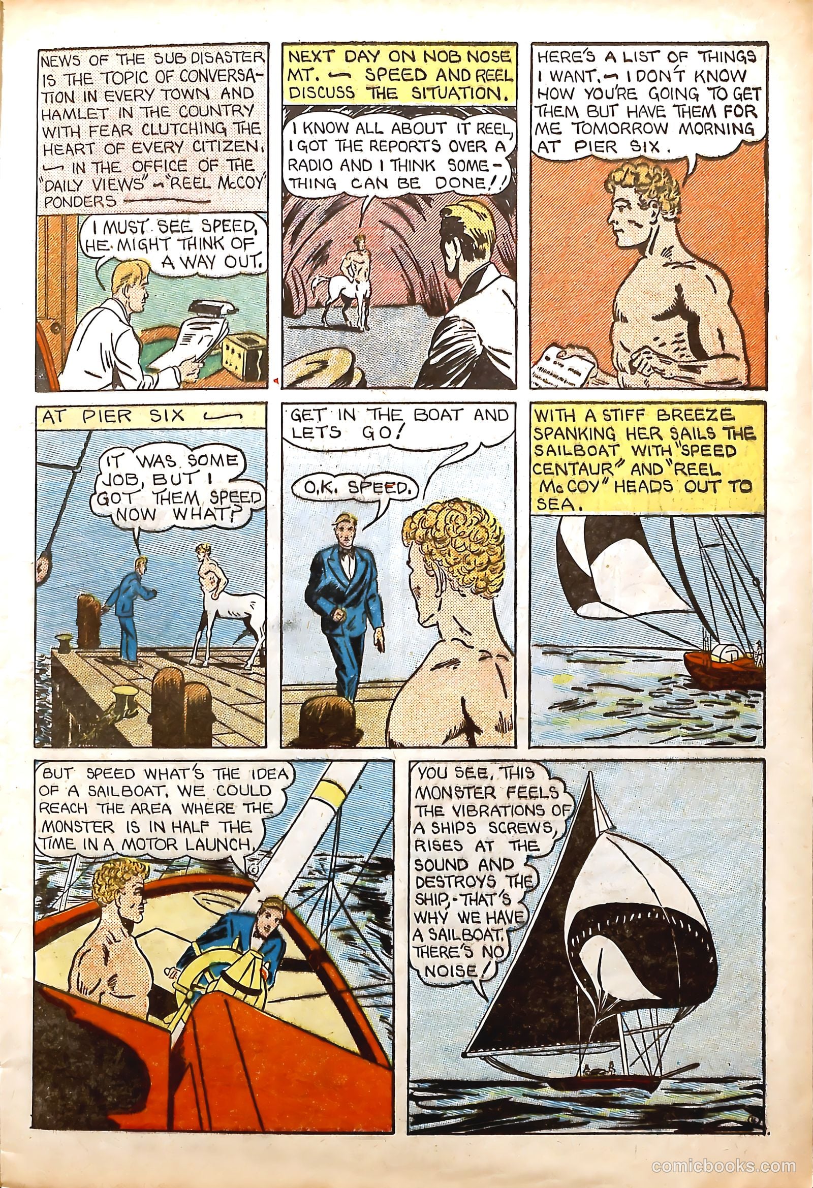 Amazing Mystery Funnies #23 — page 20 of 64