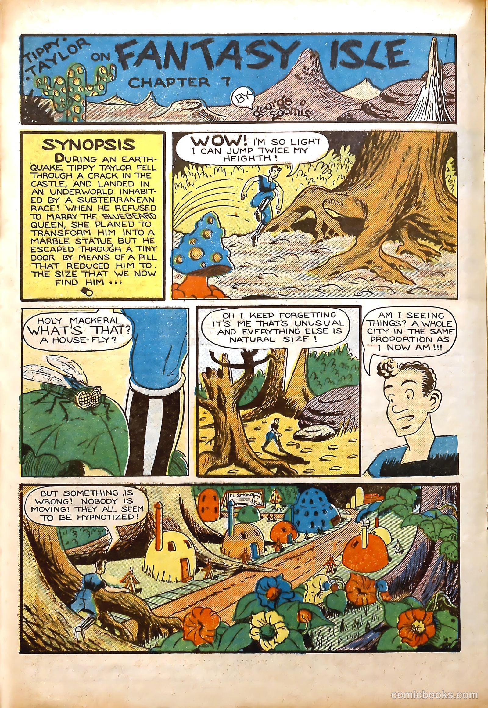 Amazing Mystery Funnies #23 — page 34 of 64