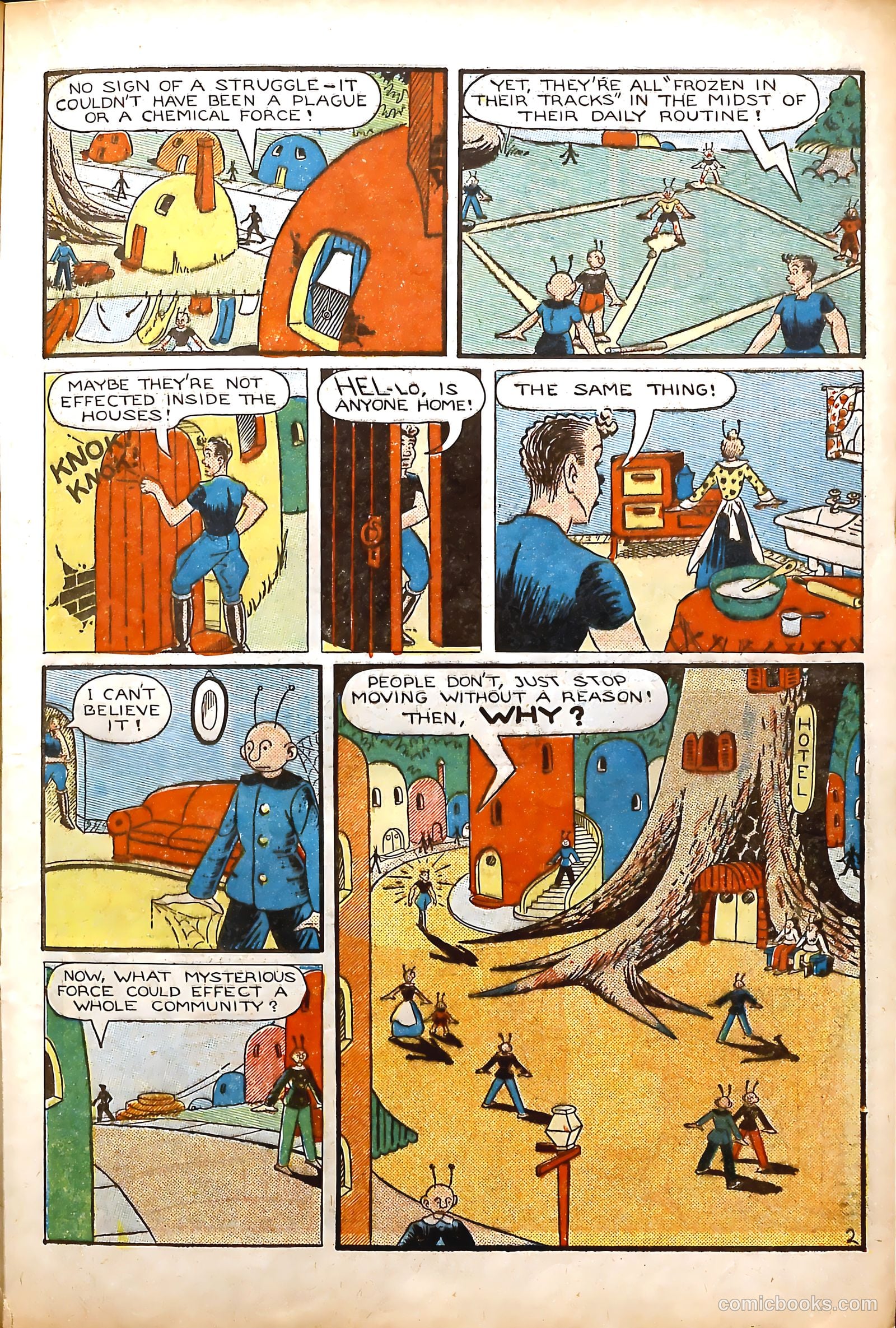 Amazing Mystery Funnies #23 — page 35 of 64