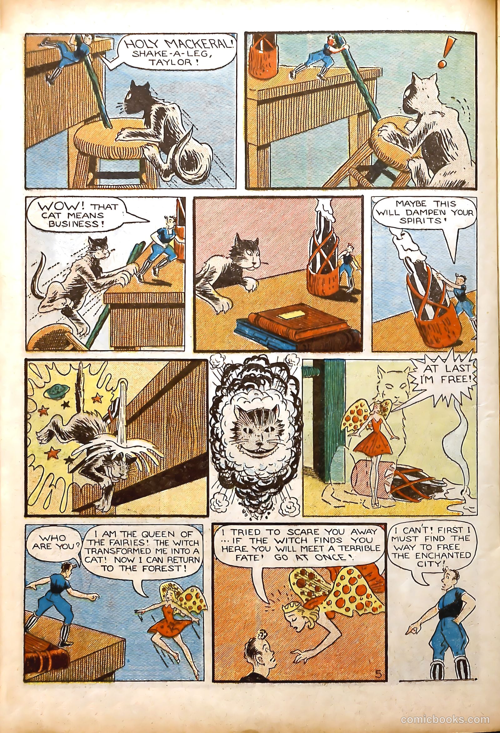 Amazing Mystery Funnies #23 — page 38 of 64