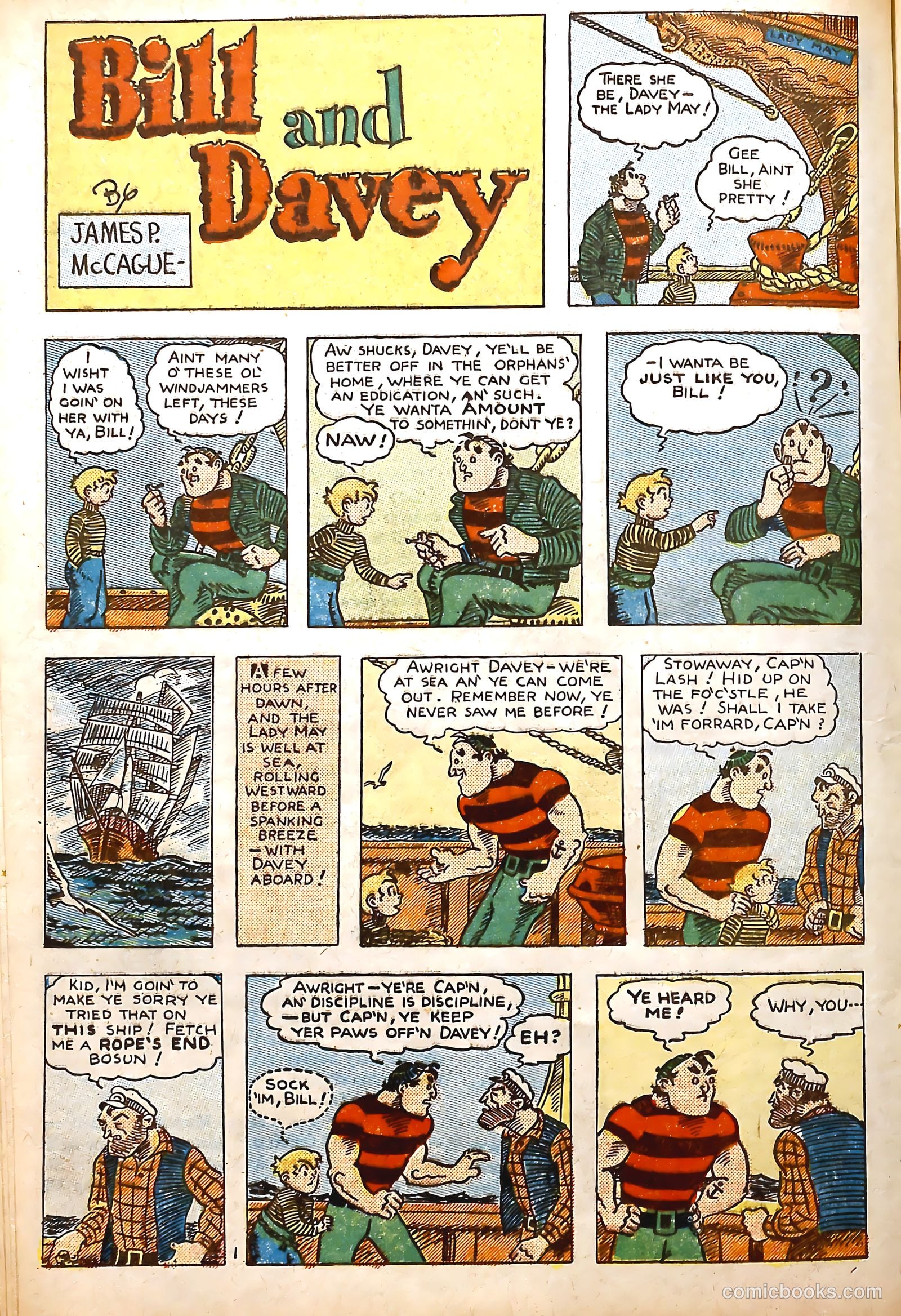 Amazing Mystery Funnies #23 — page 42 of 64