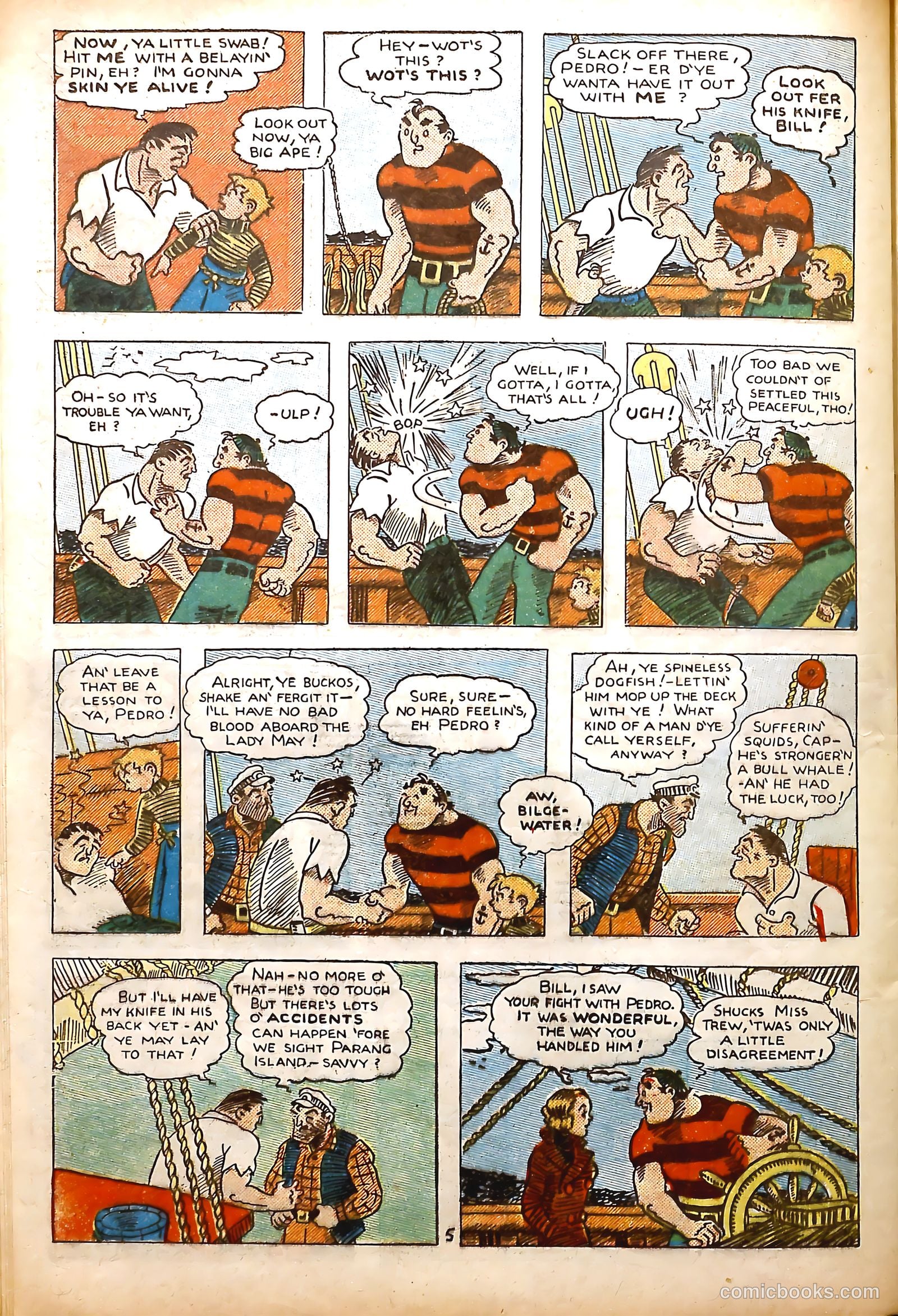 Amazing Mystery Funnies #23 — page 46 of 64
