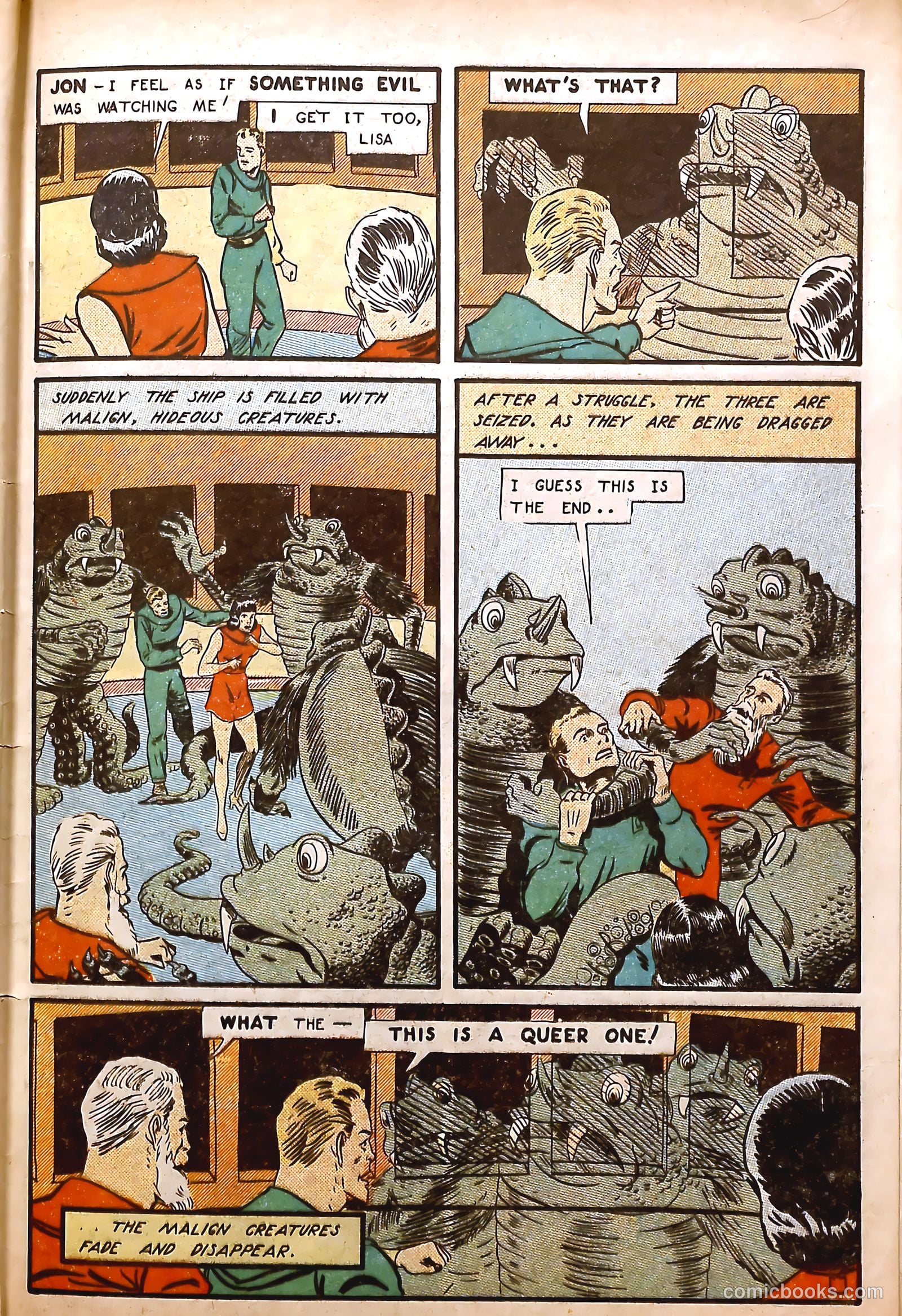 Amazing Mystery Funnies #23 — page 59 of 64