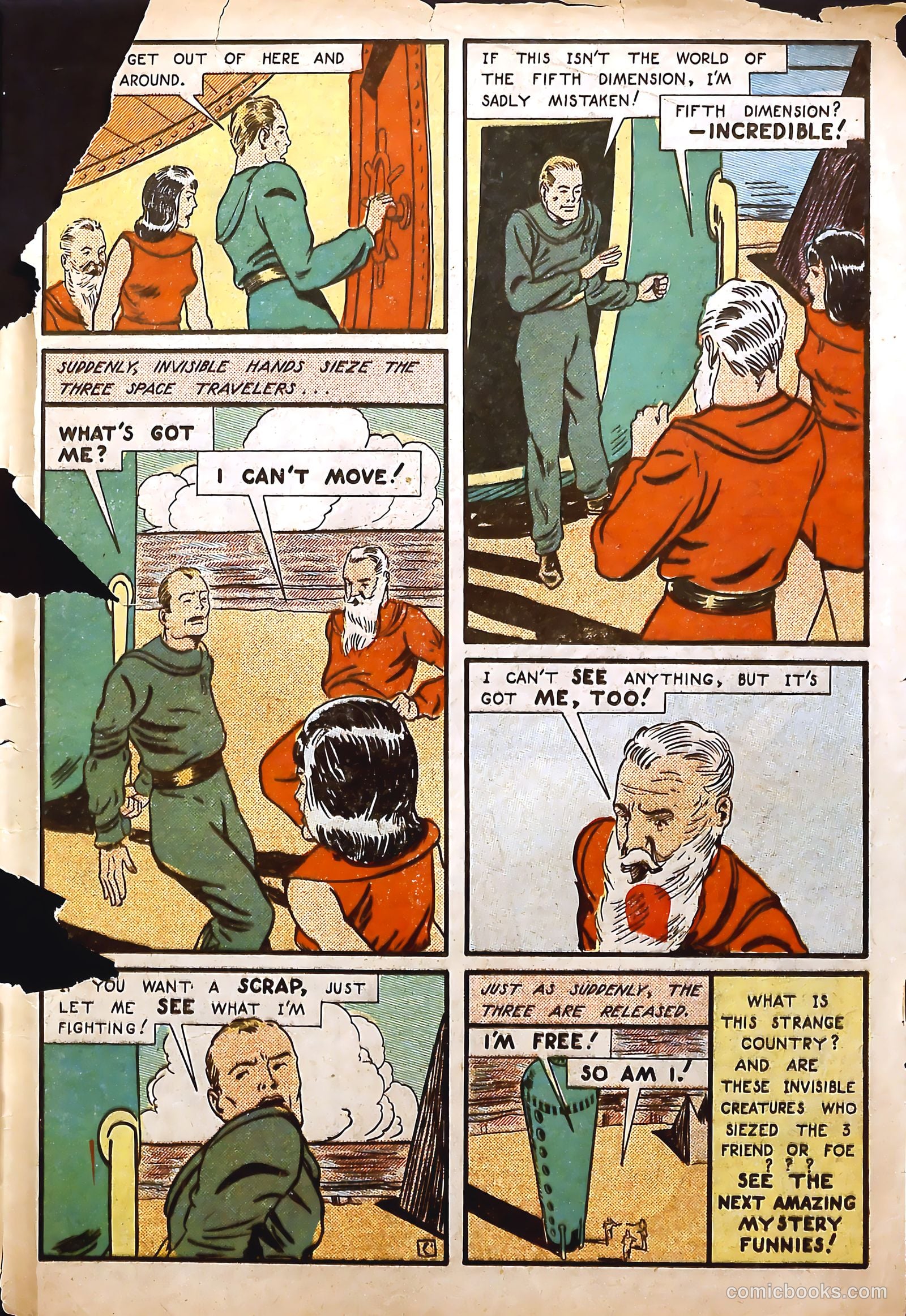 Amazing Mystery Funnies #23 — page 63 of 64