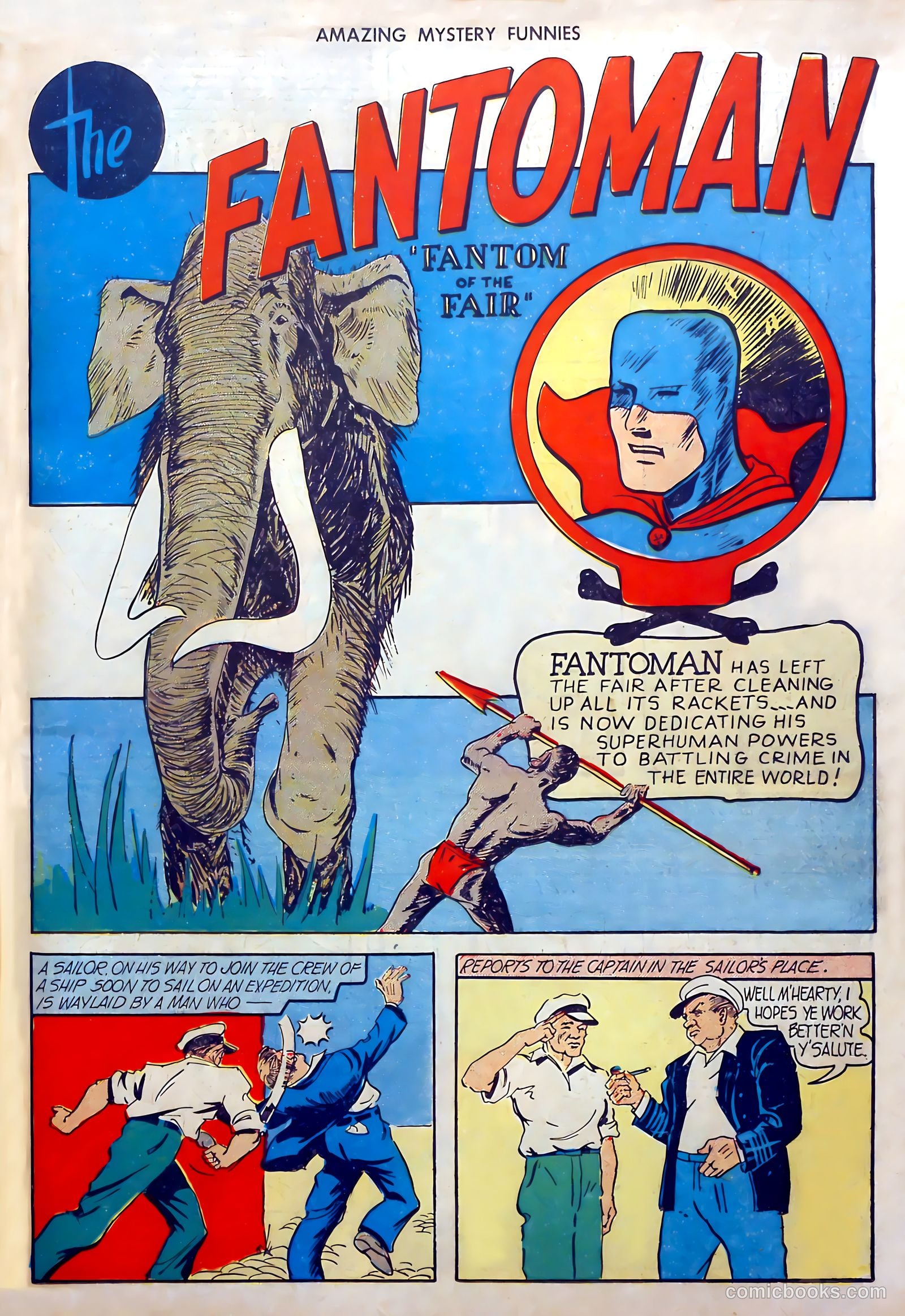 Amazing Mystery Funnies #24 — page 2 of 65