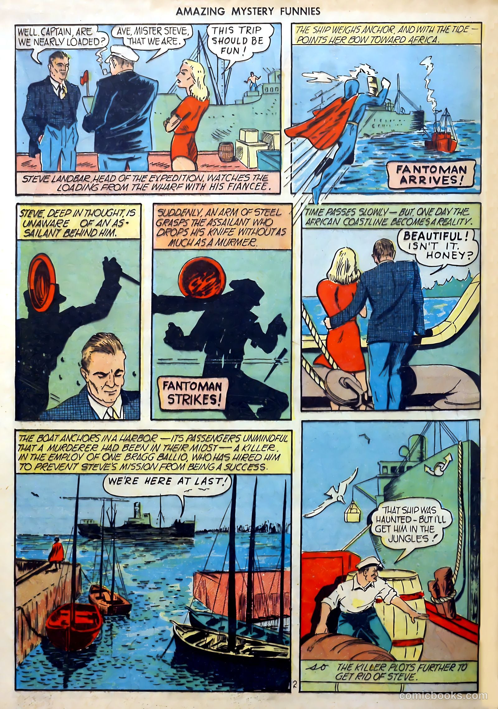Amazing Mystery Funnies #24 — page 3 of 65