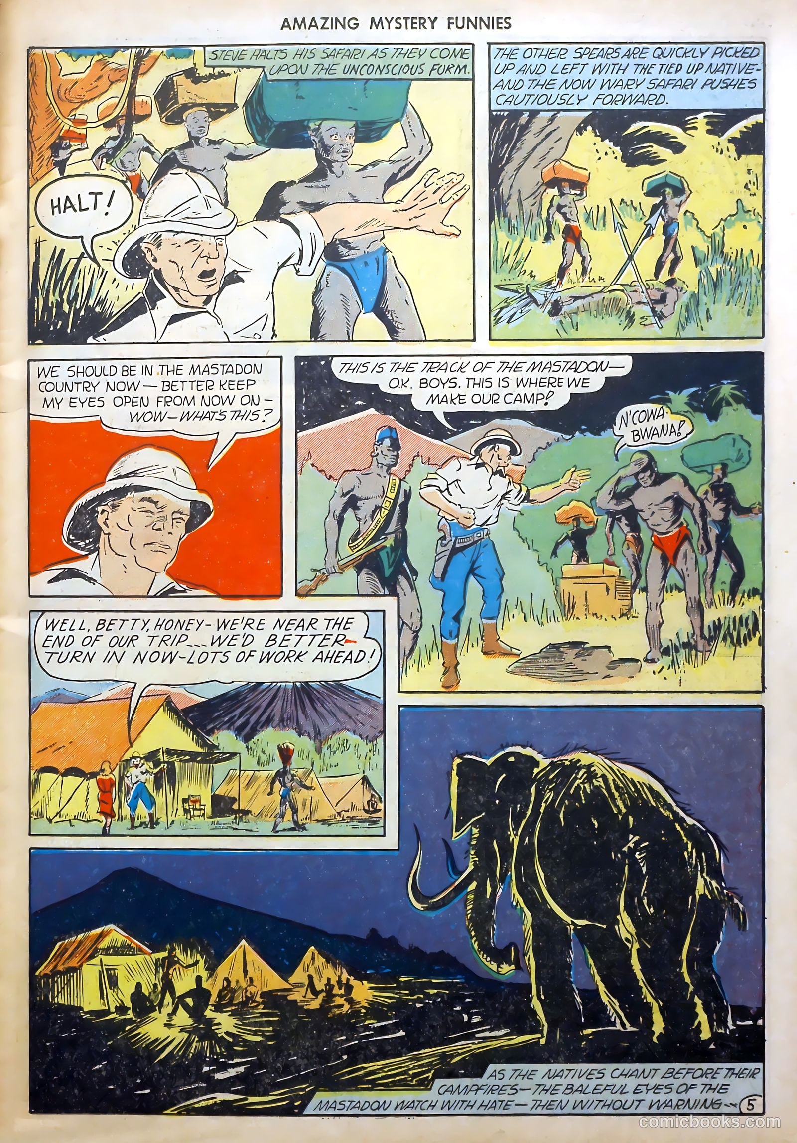 Amazing Mystery Funnies #24 — page 6 of 65