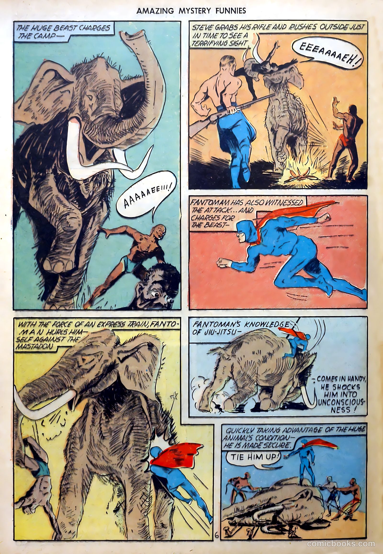 Amazing Mystery Funnies #24 — page 7 of 65