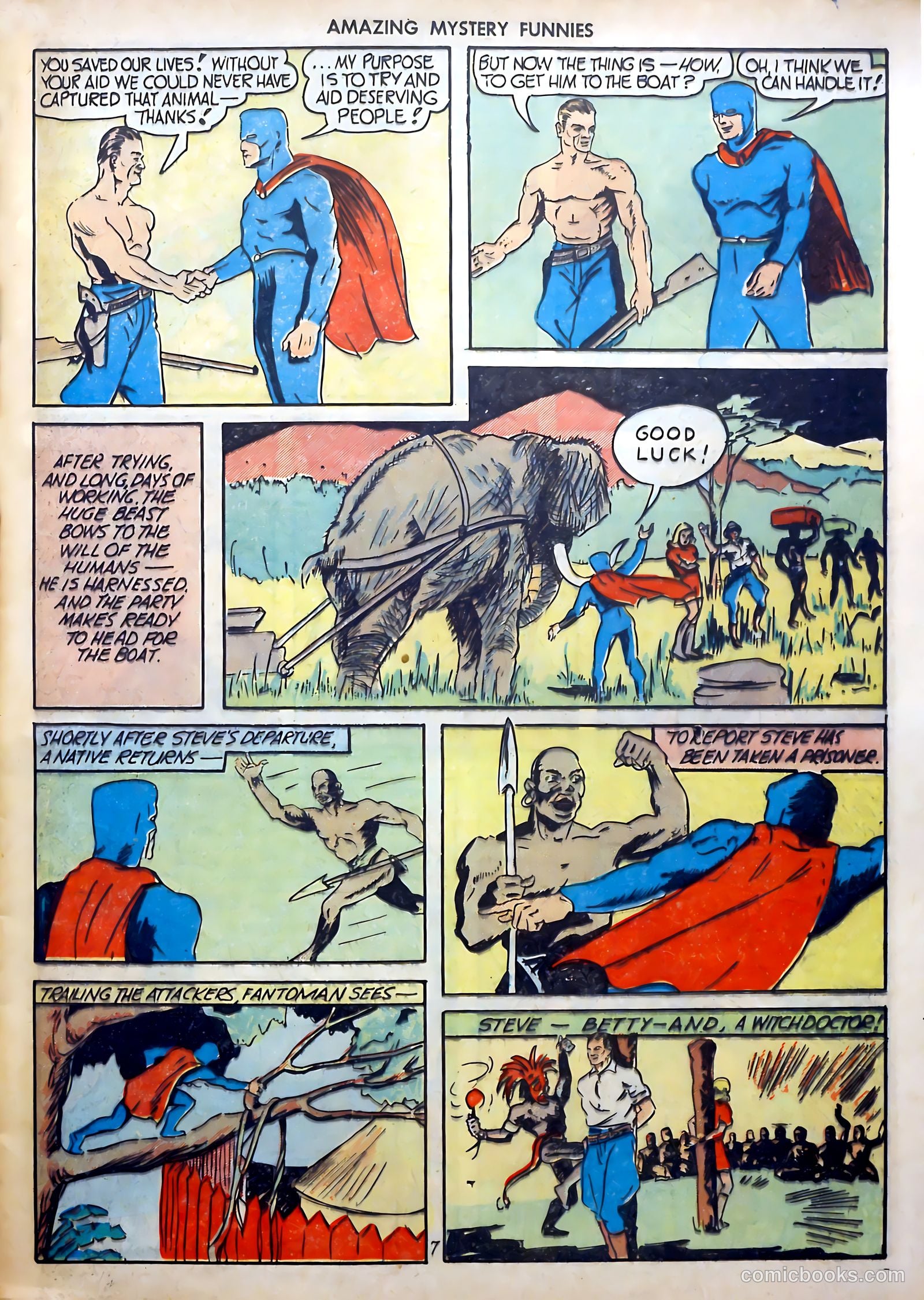 Amazing Mystery Funnies #24 — page 8 of 65