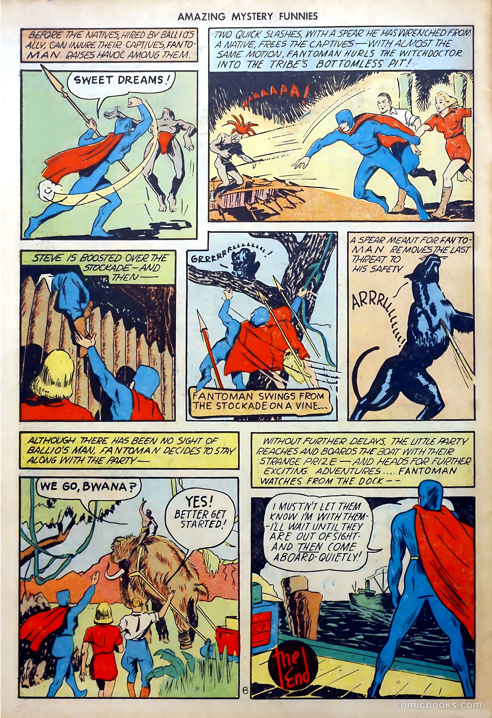 Amazing Mystery Funnies #24 — page 9 of 65