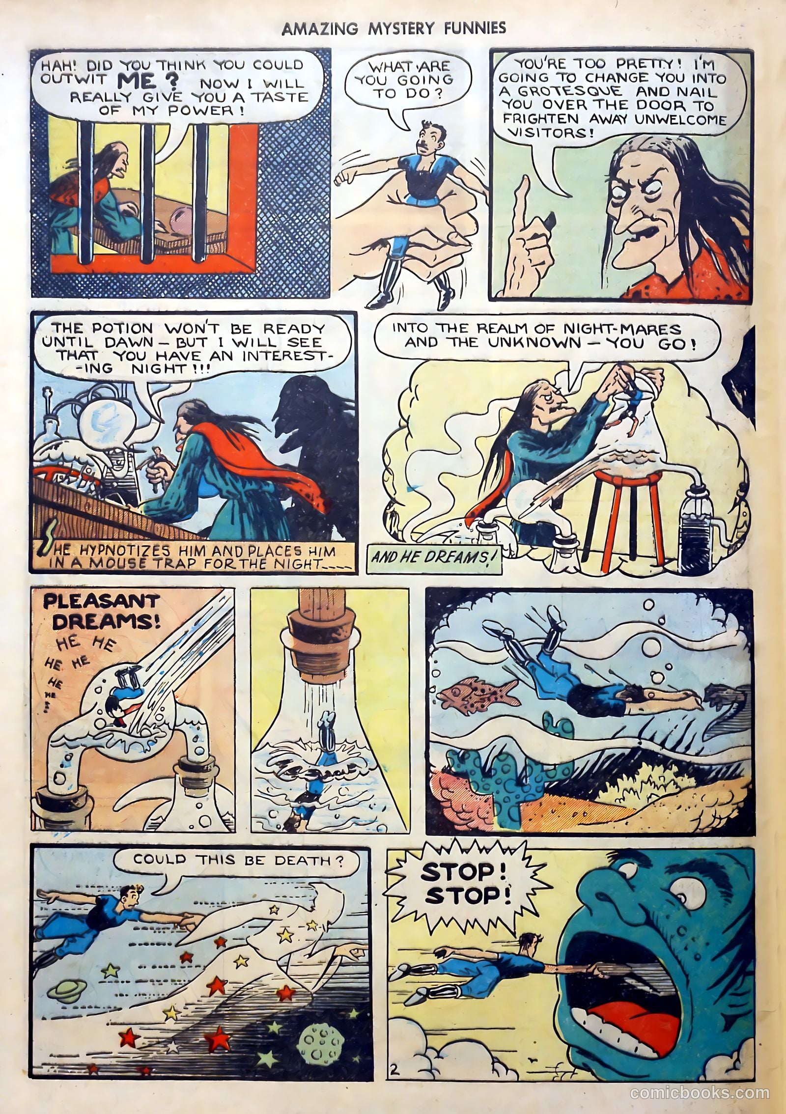 Amazing Mystery Funnies #24 — page 11 of 65