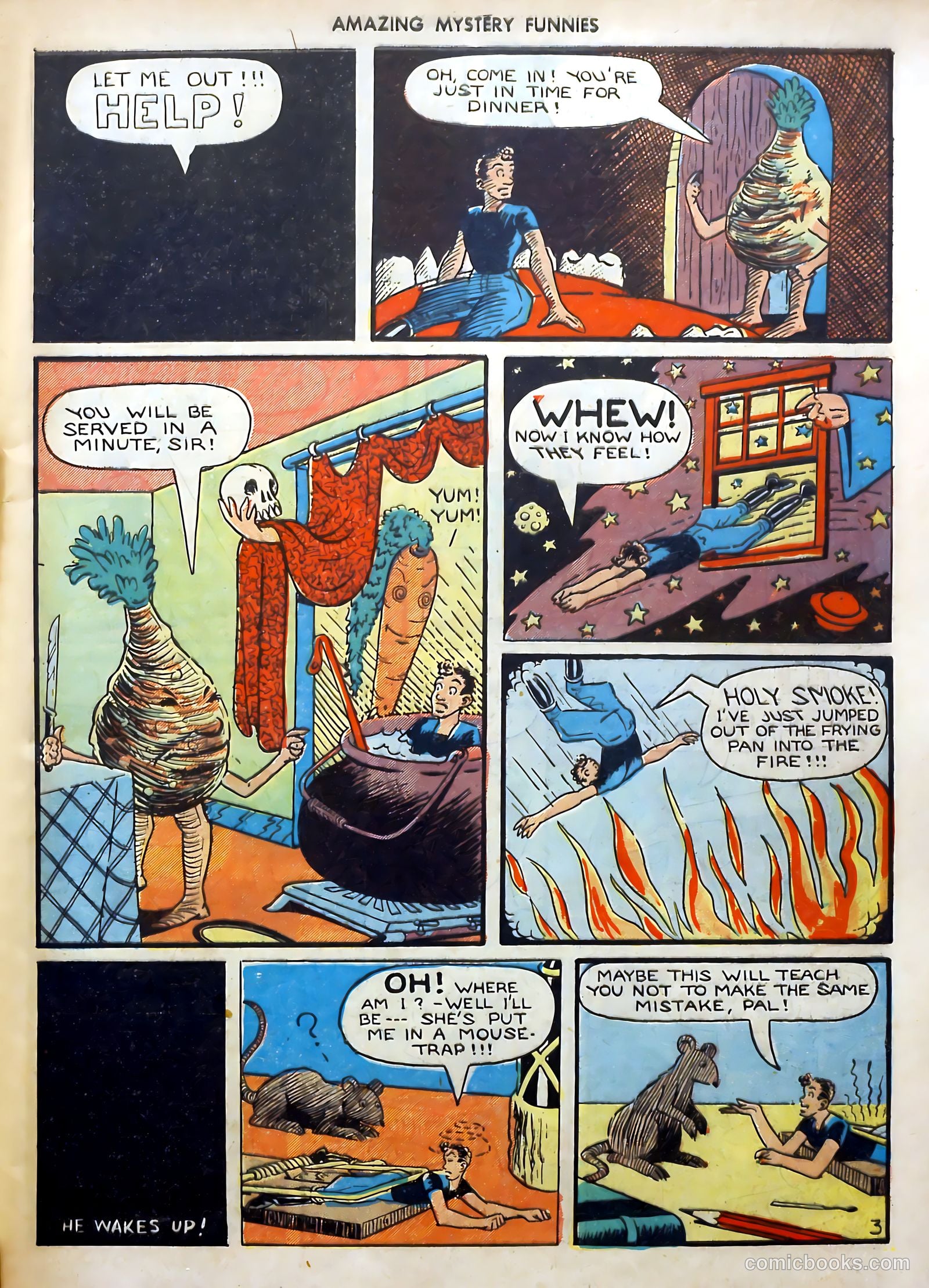 Amazing Mystery Funnies #24 — page 12 of 65