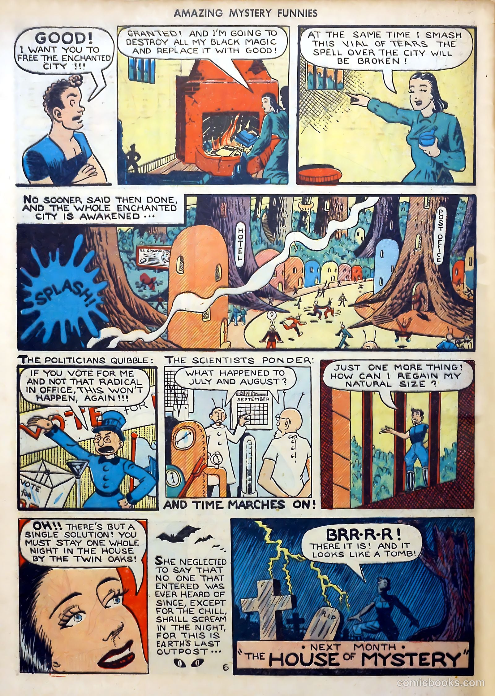 Amazing Mystery Funnies #24 — page 15 of 65