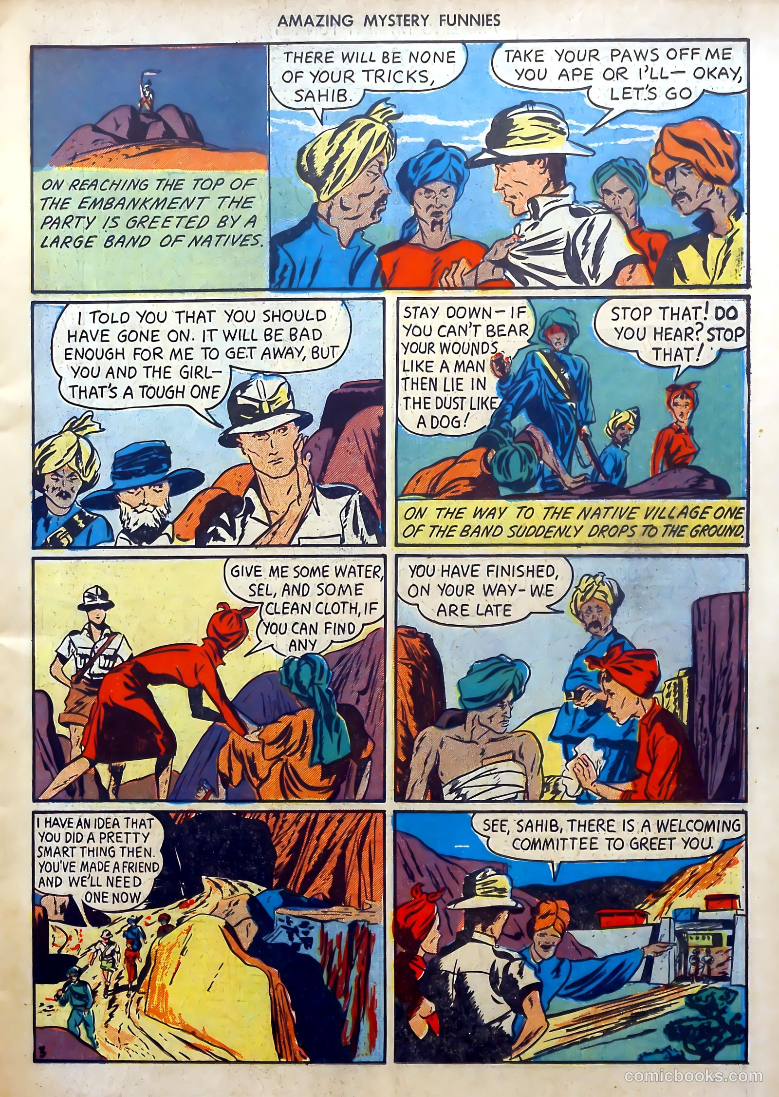 Amazing Mystery Funnies #24 — page 18 of 65