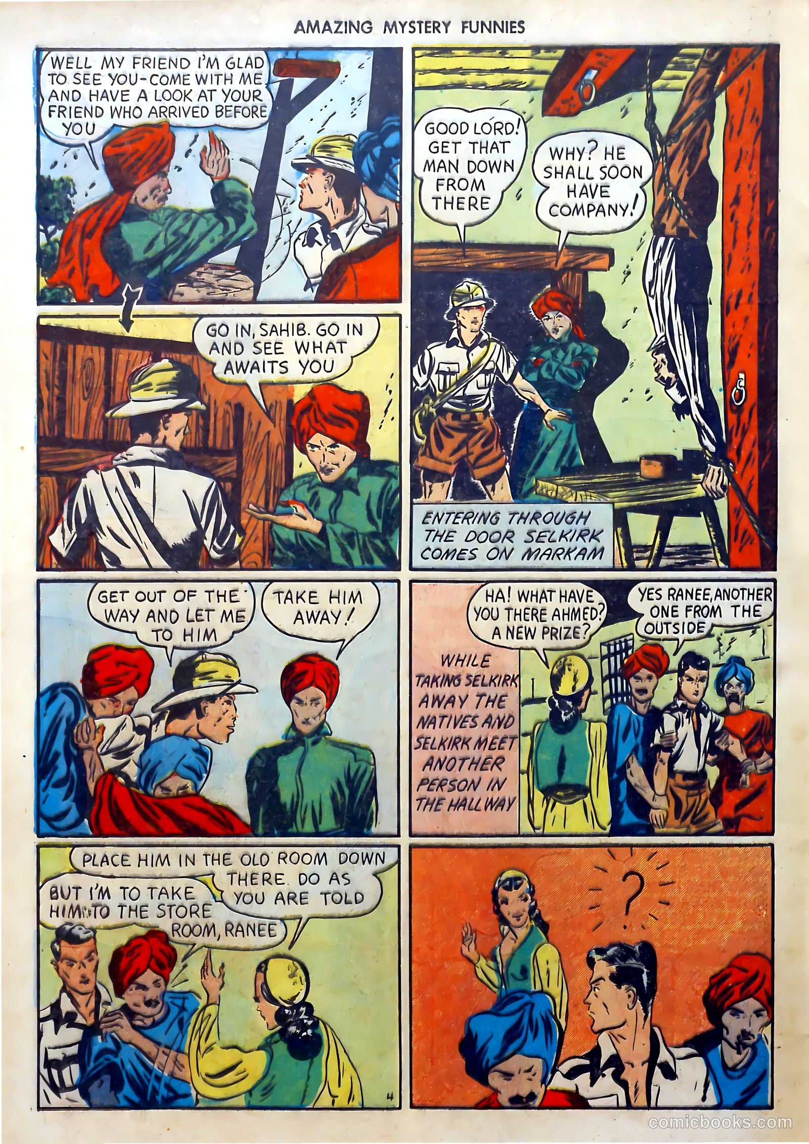 Amazing Mystery Funnies #24 — page 19 of 65