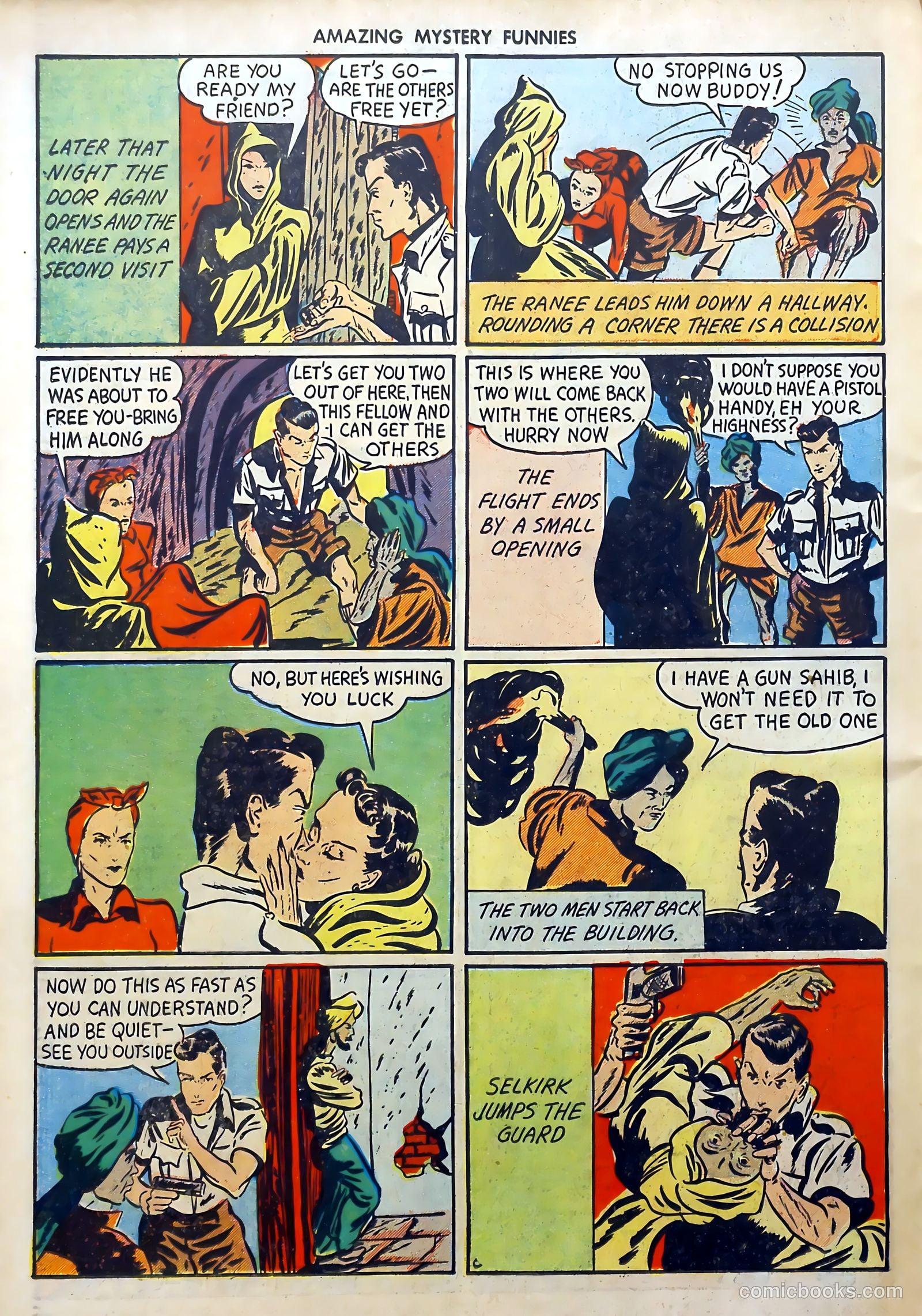 Amazing Mystery Funnies #24 — page 21 of 65