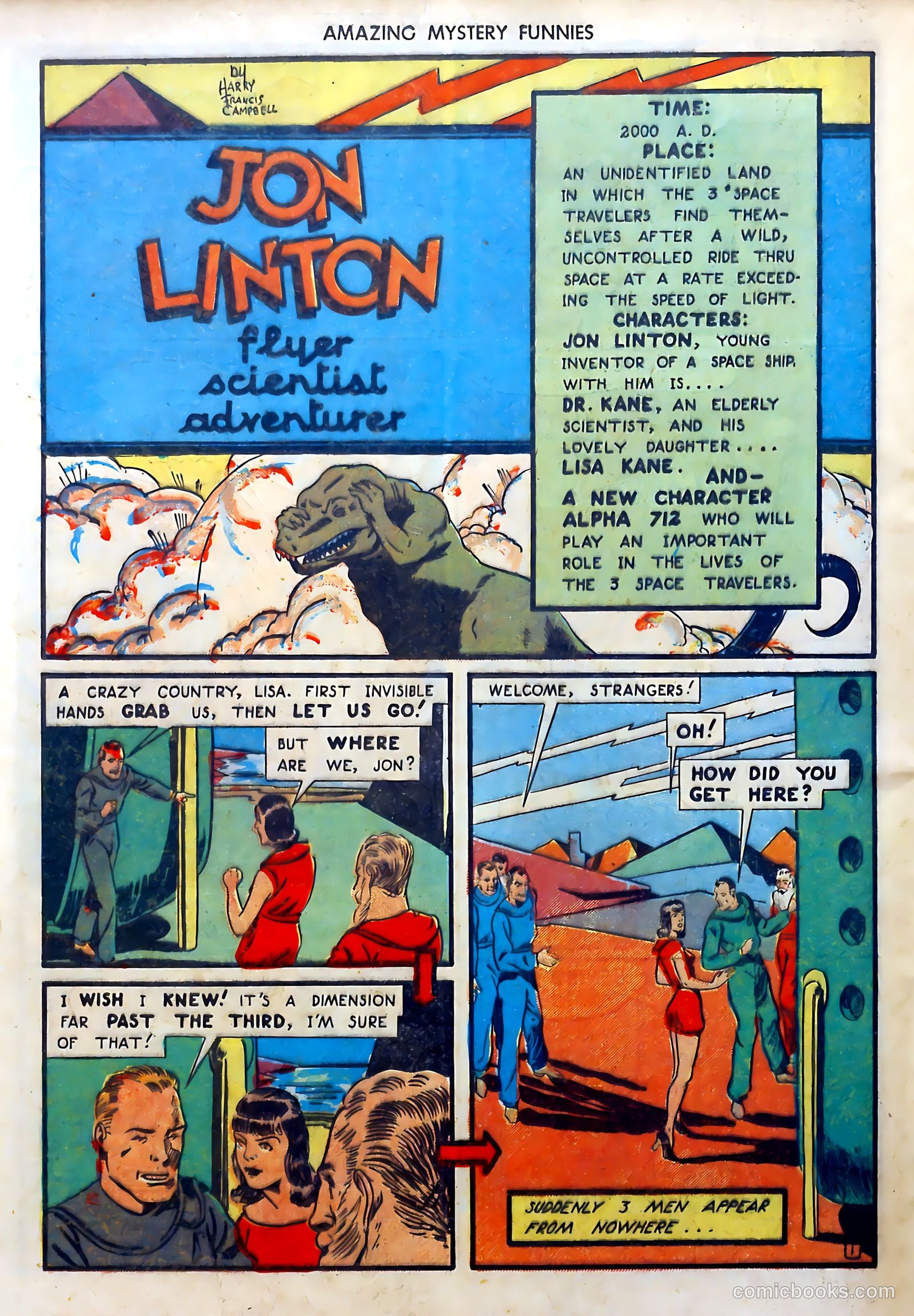Amazing Mystery Funnies #24 — page 23 of 65