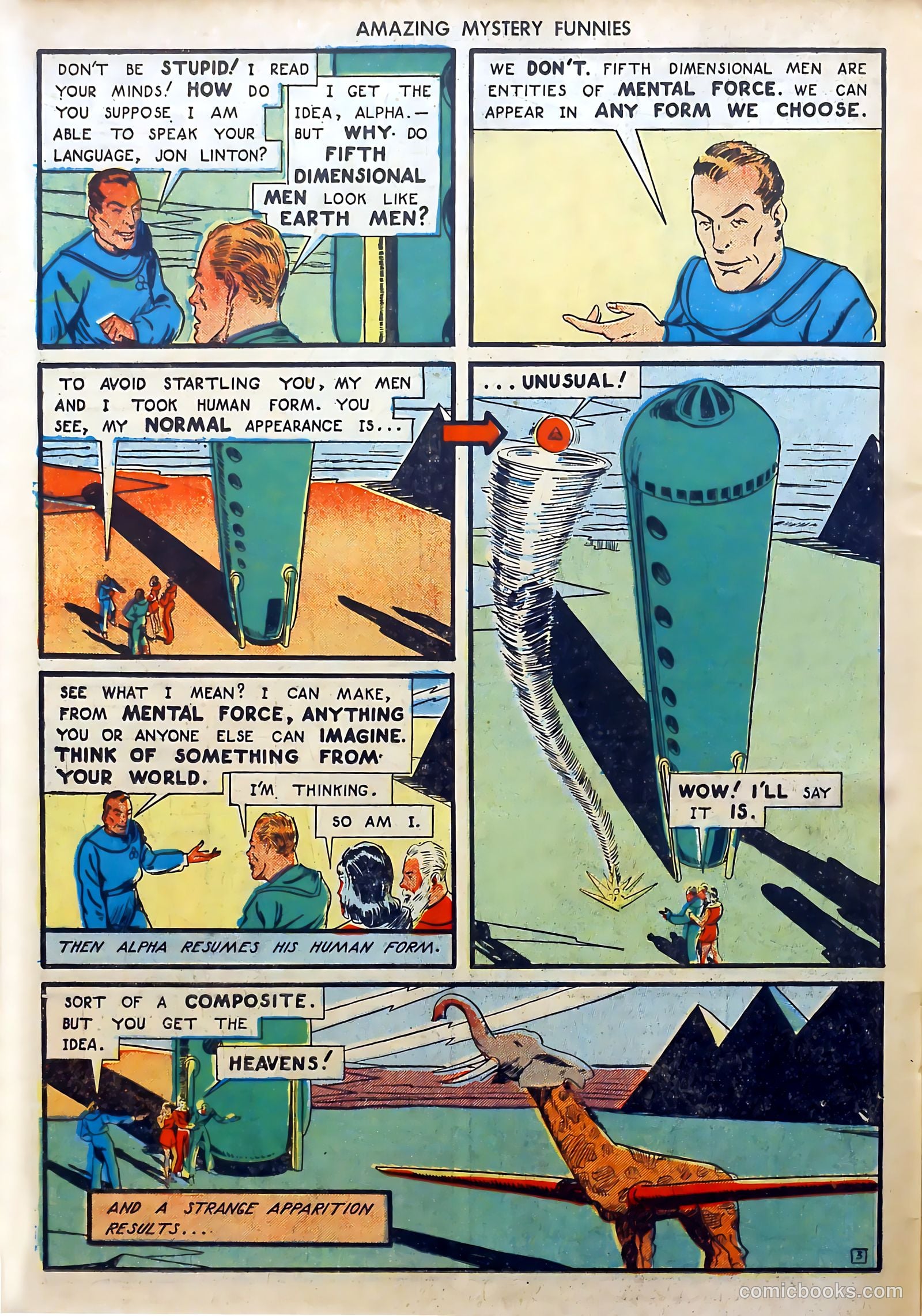 Amazing Mystery Funnies #24 — page 25 of 65