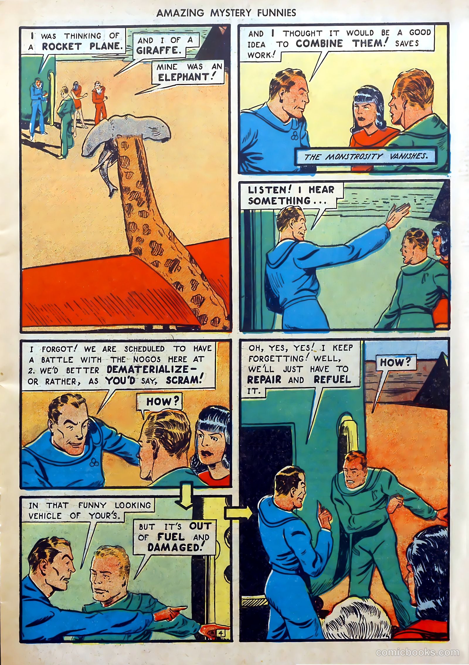Amazing Mystery Funnies #24 — page 26 of 65