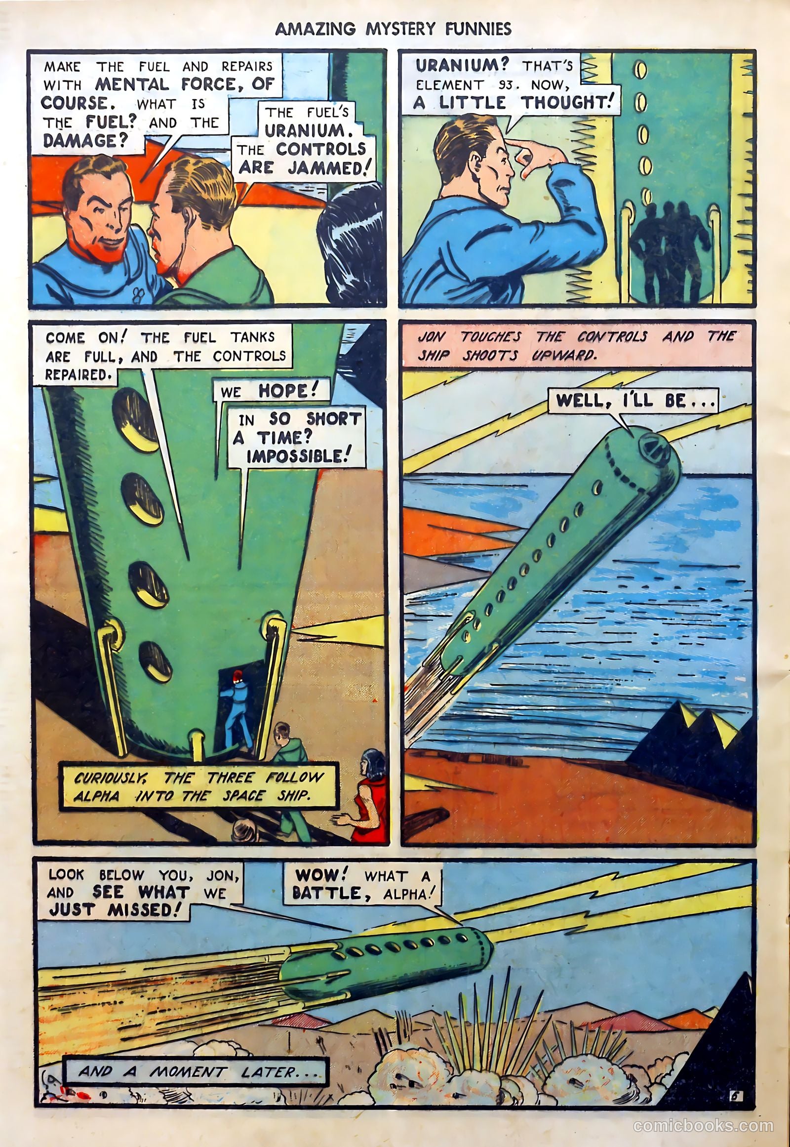 Amazing Mystery Funnies #24 — page 27 of 65