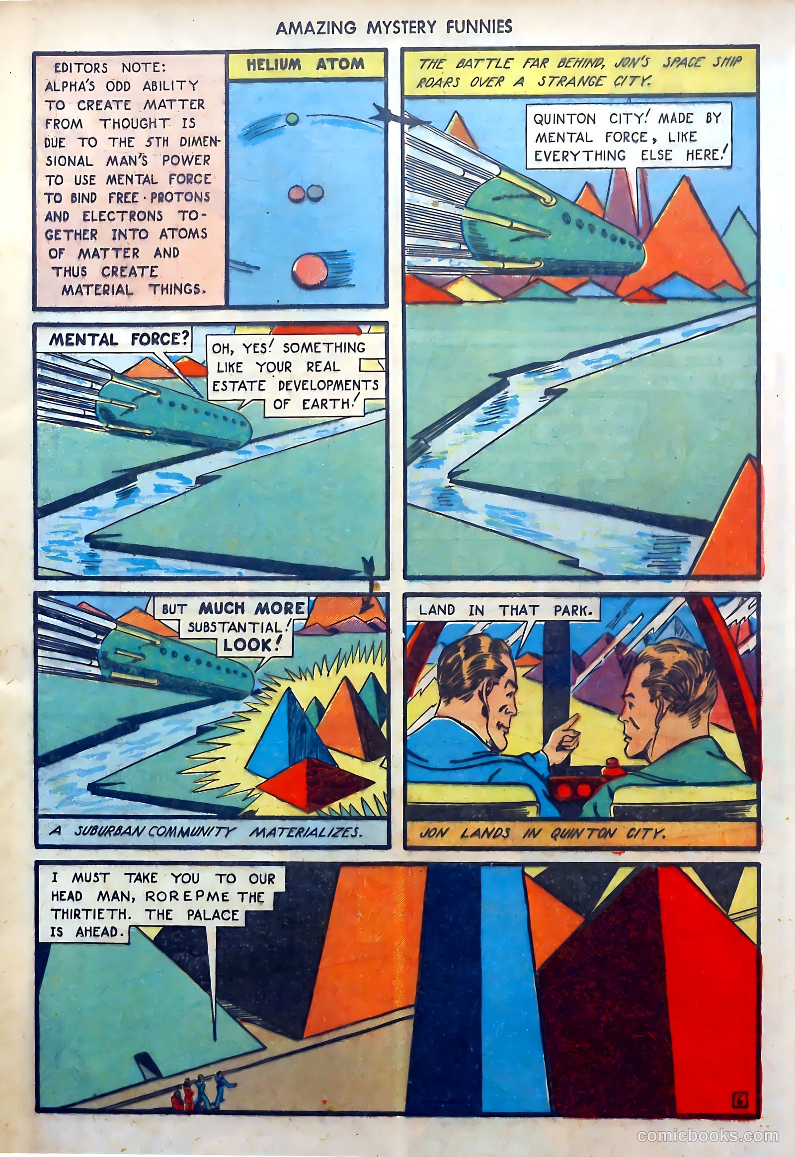 Amazing Mystery Funnies #24 — page 28 of 65
