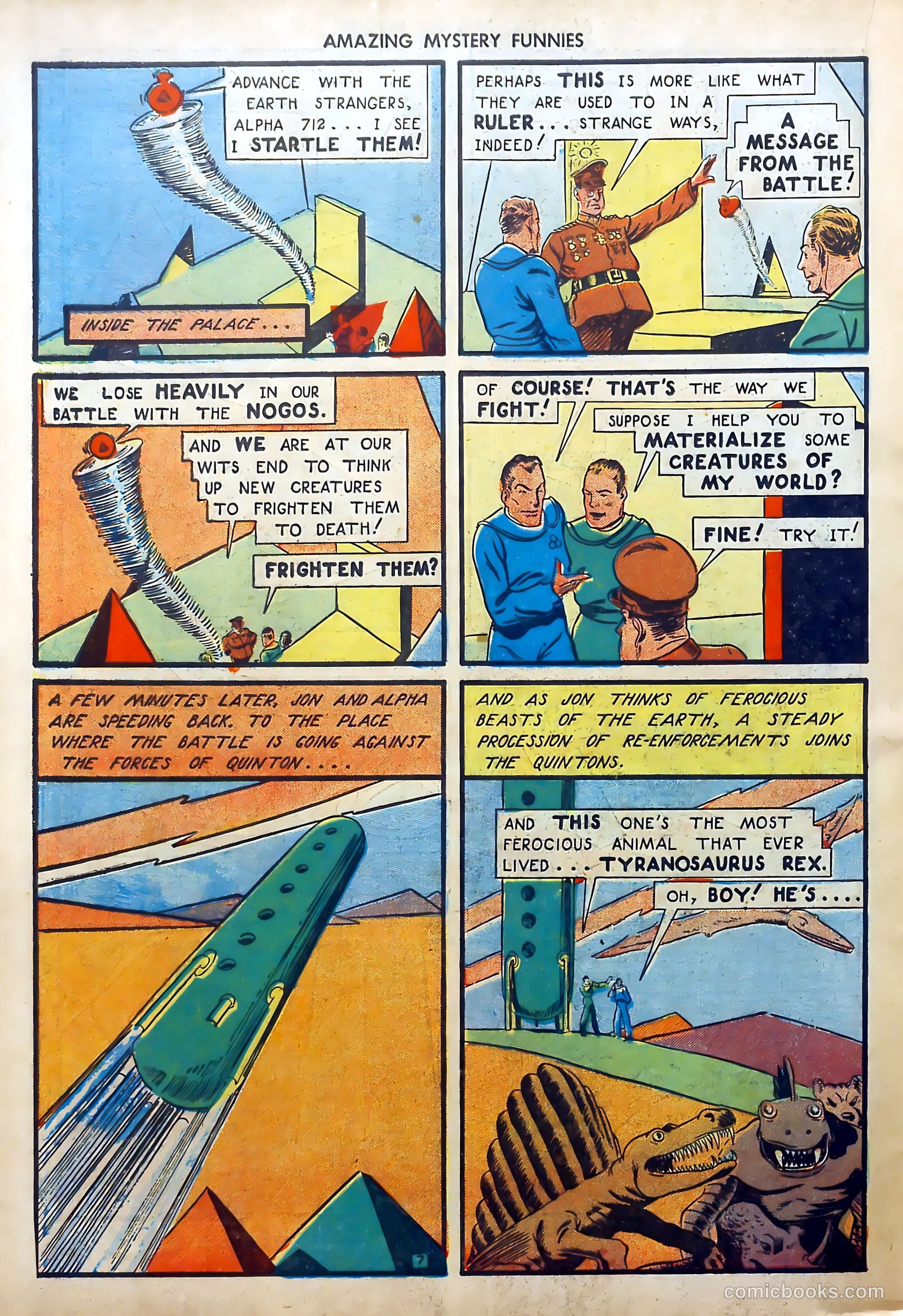 Amazing Mystery Funnies #24 — page 29 of 65