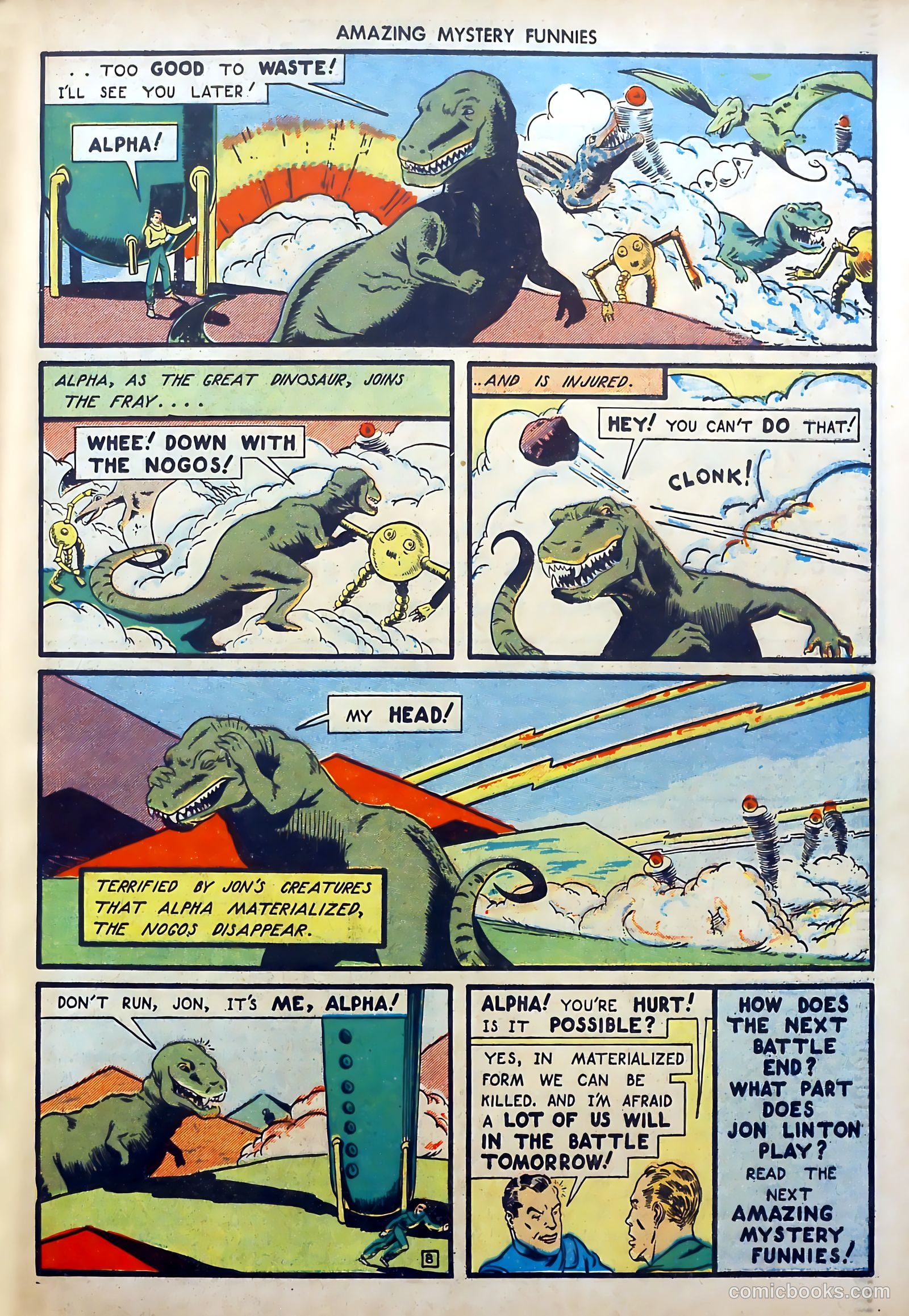 Amazing Mystery Funnies #24 — page 30 of 65