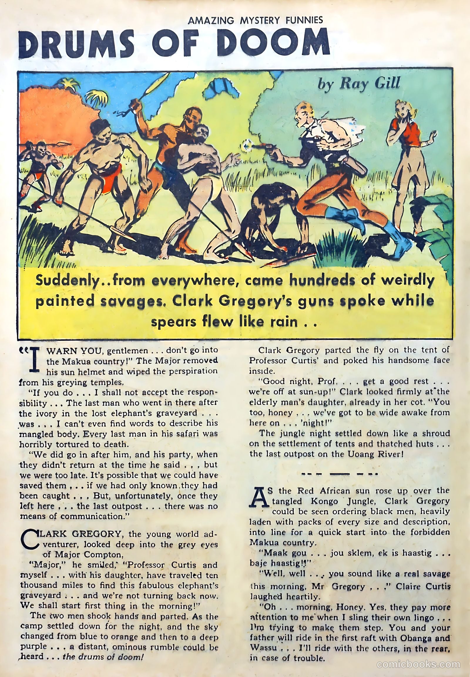 Amazing Mystery Funnies #24 — page 31 of 65