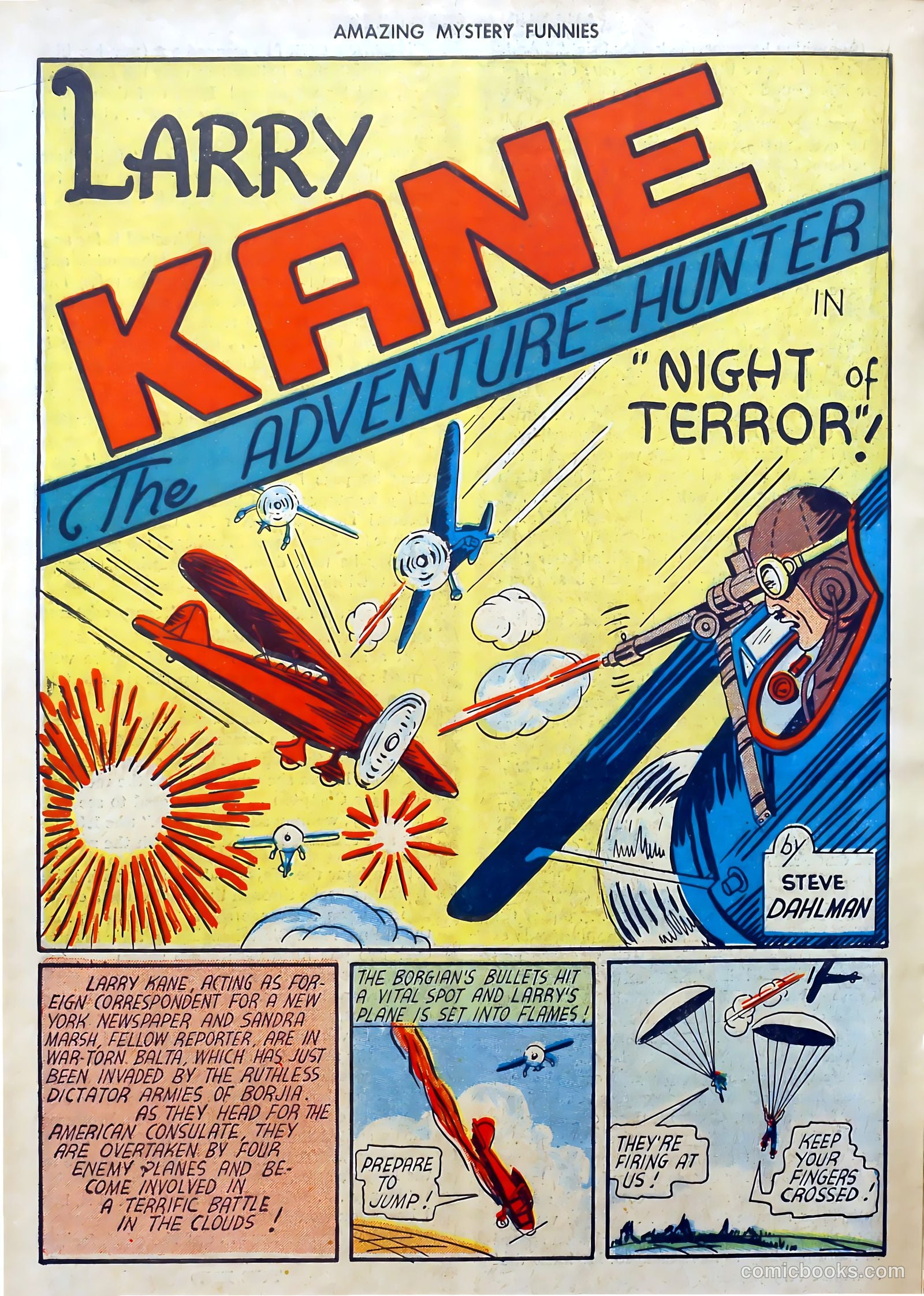 Amazing Mystery Funnies #24 — page 33 of 65