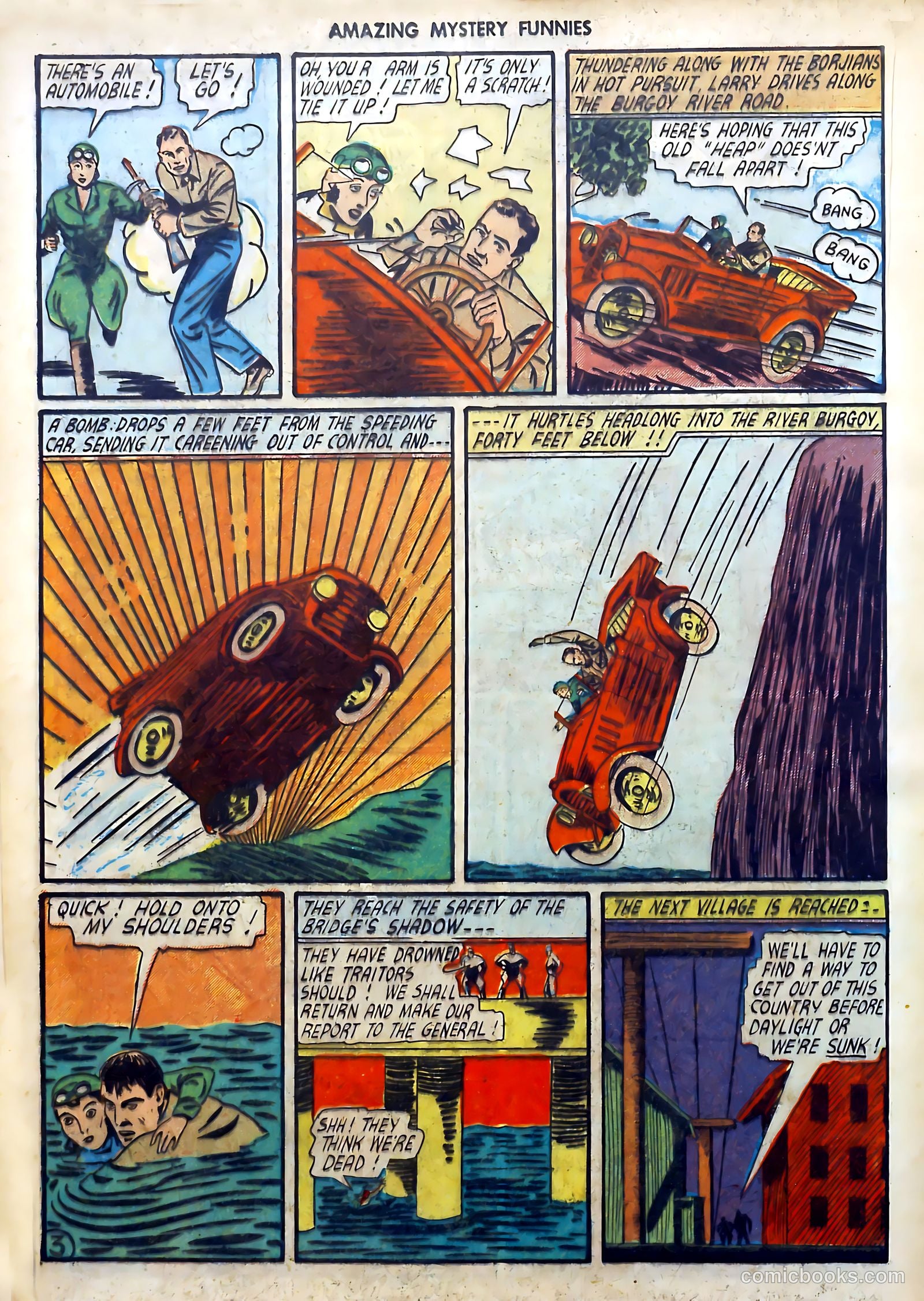 Amazing Mystery Funnies #24 — page 35 of 65