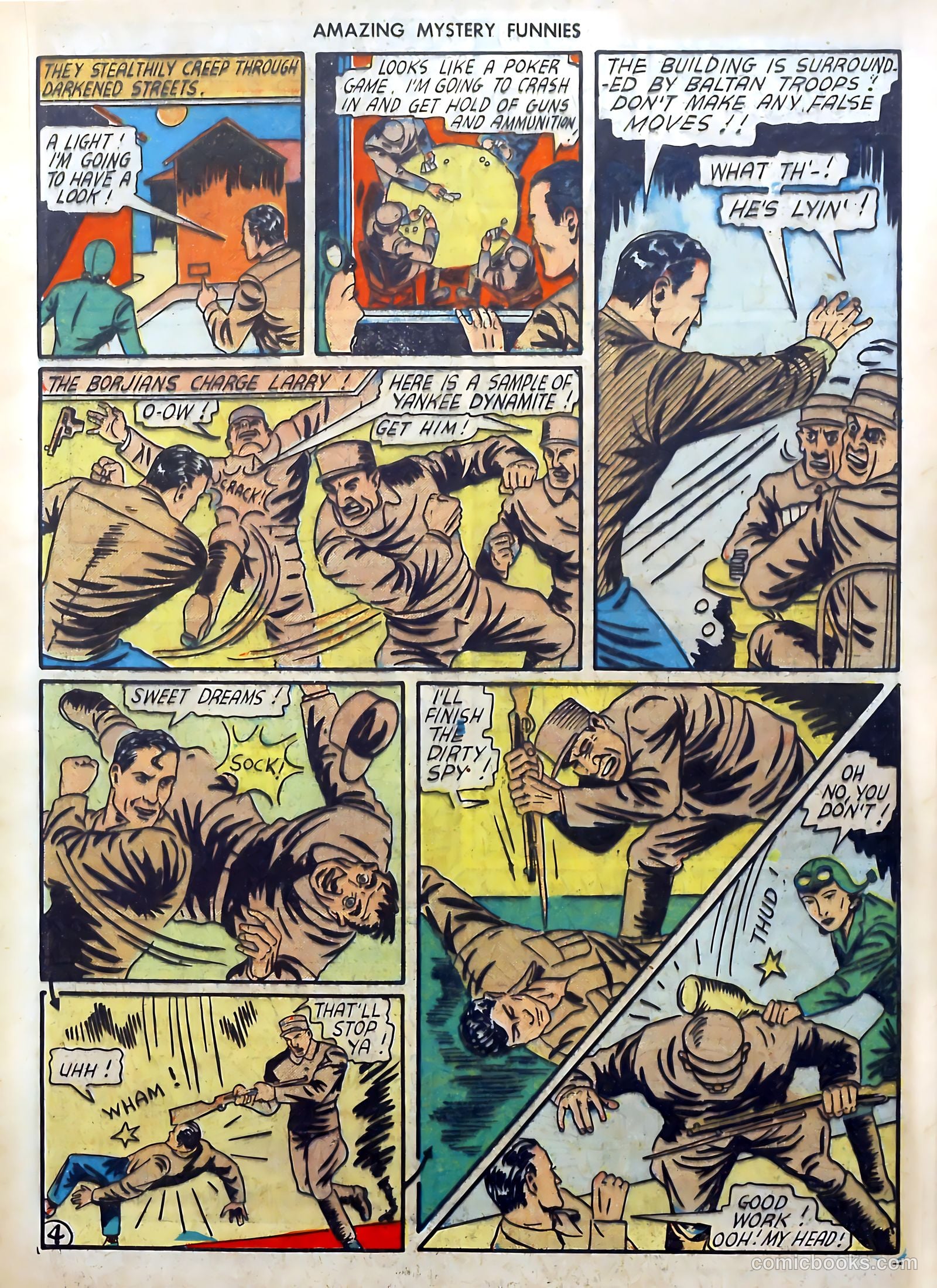 Amazing Mystery Funnies #24 — page 36 of 65