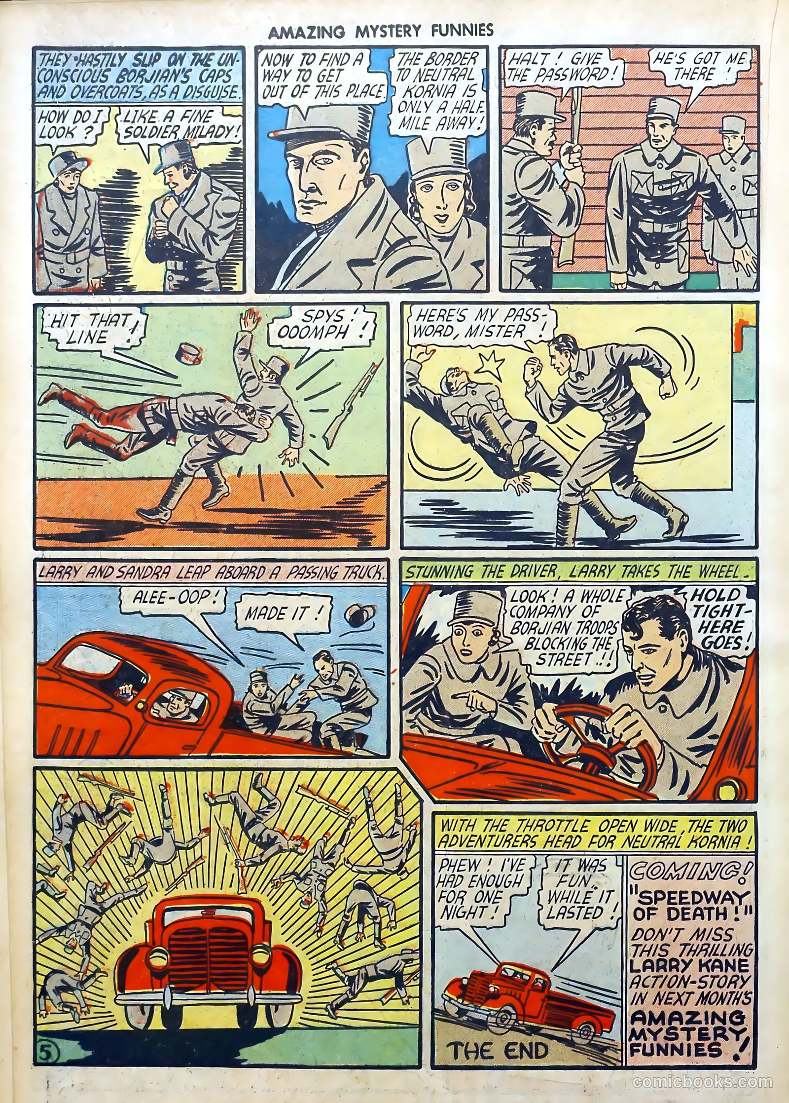Amazing Mystery Funnies #24 — page 37 of 65