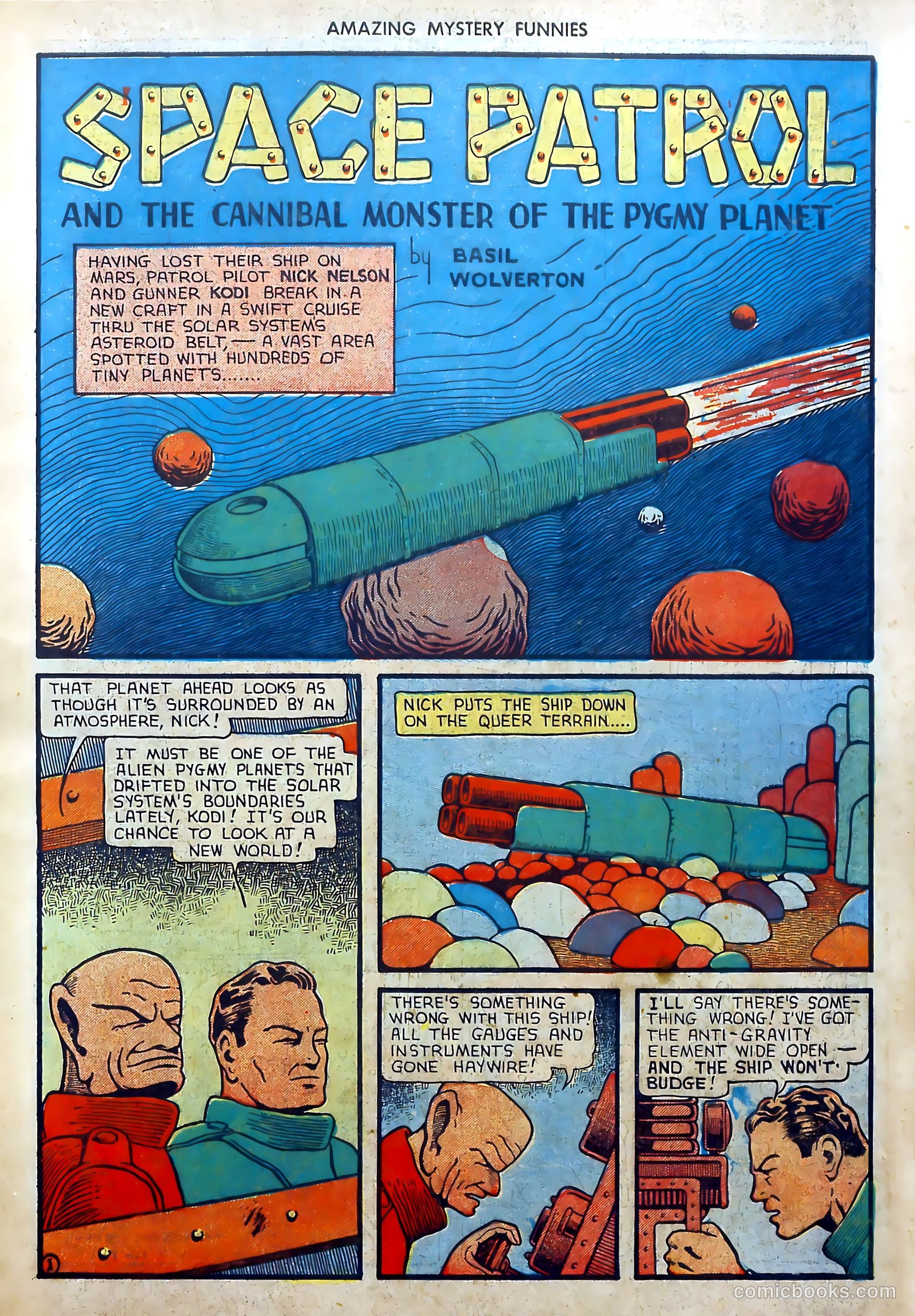Amazing Mystery Funnies #24 — page 38 of 65