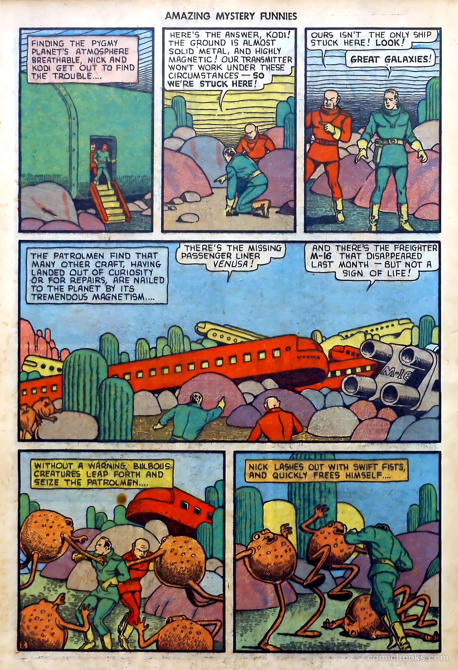 Amazing Mystery Funnies #24 — page 39 of 65