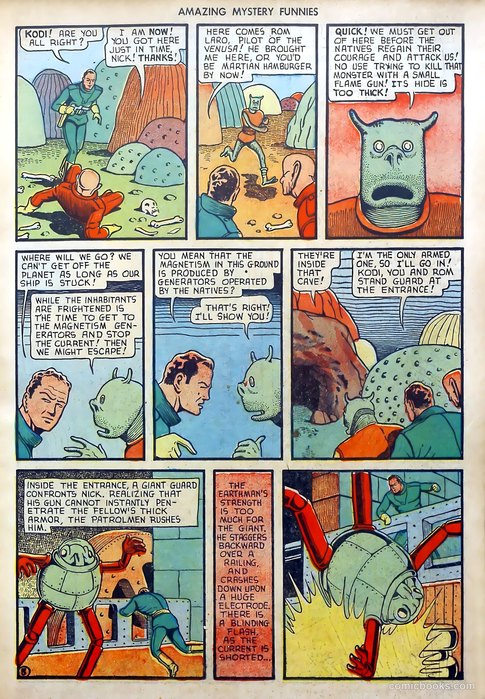 Amazing Mystery Funnies #24 — page 42 of 65