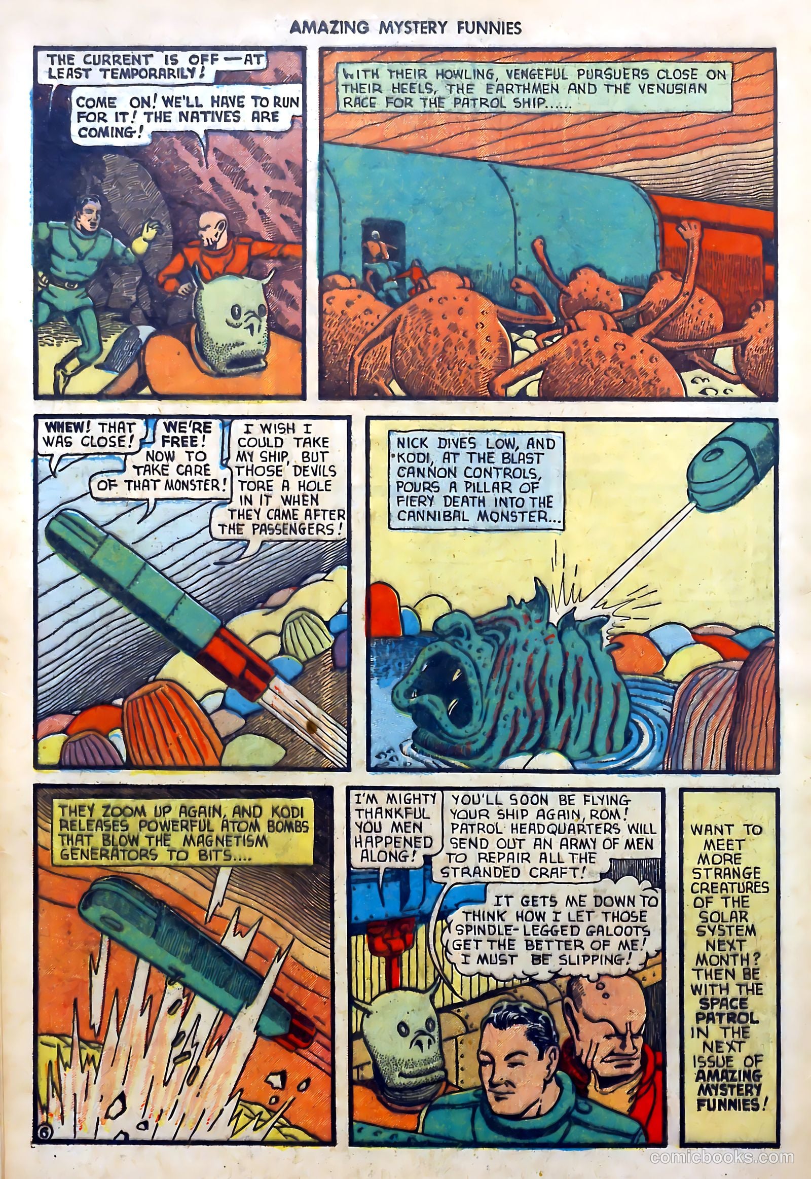 Amazing Mystery Funnies #24 — page 43 of 65