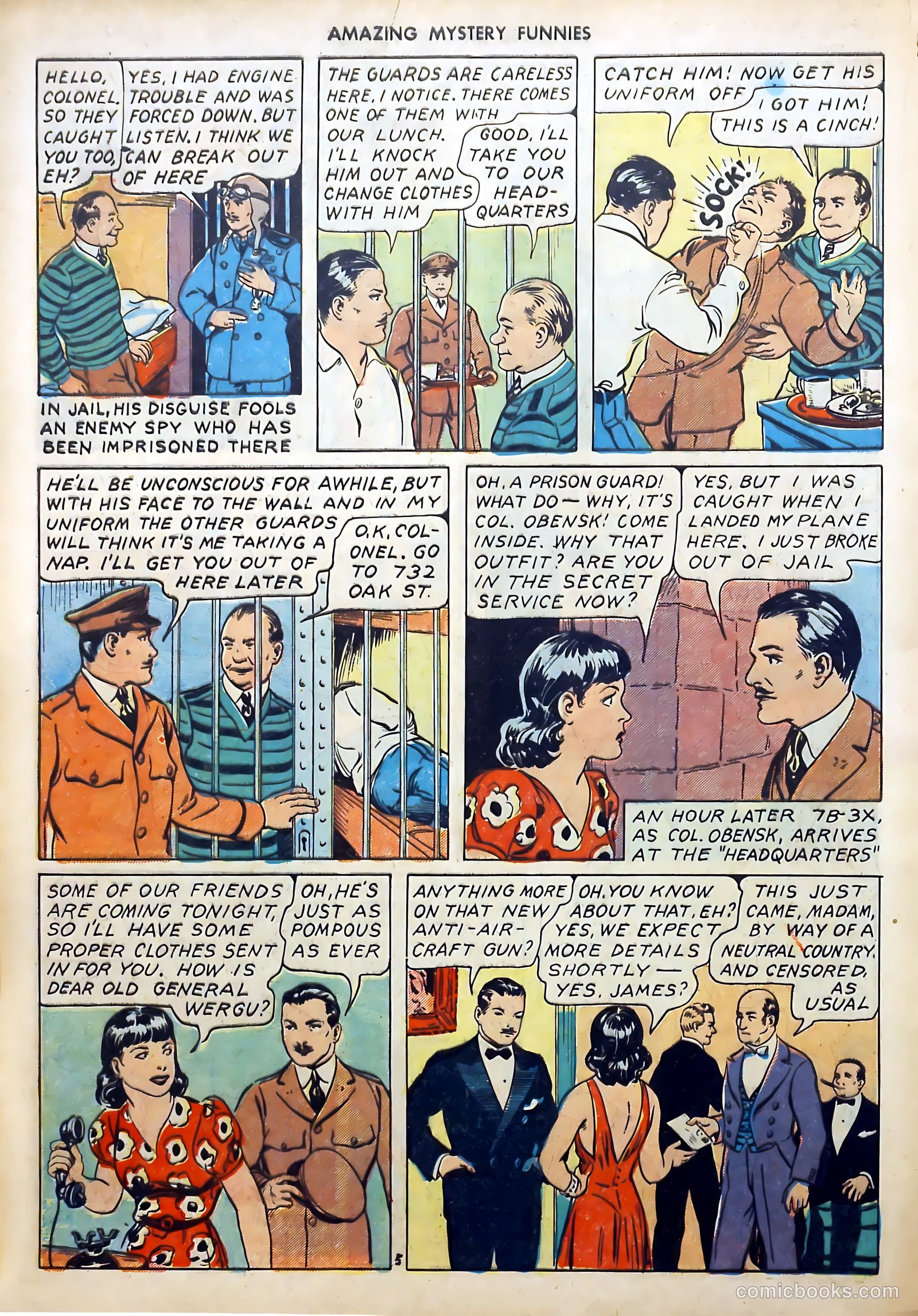 Amazing Mystery Funnies #24 — page 55 of 65